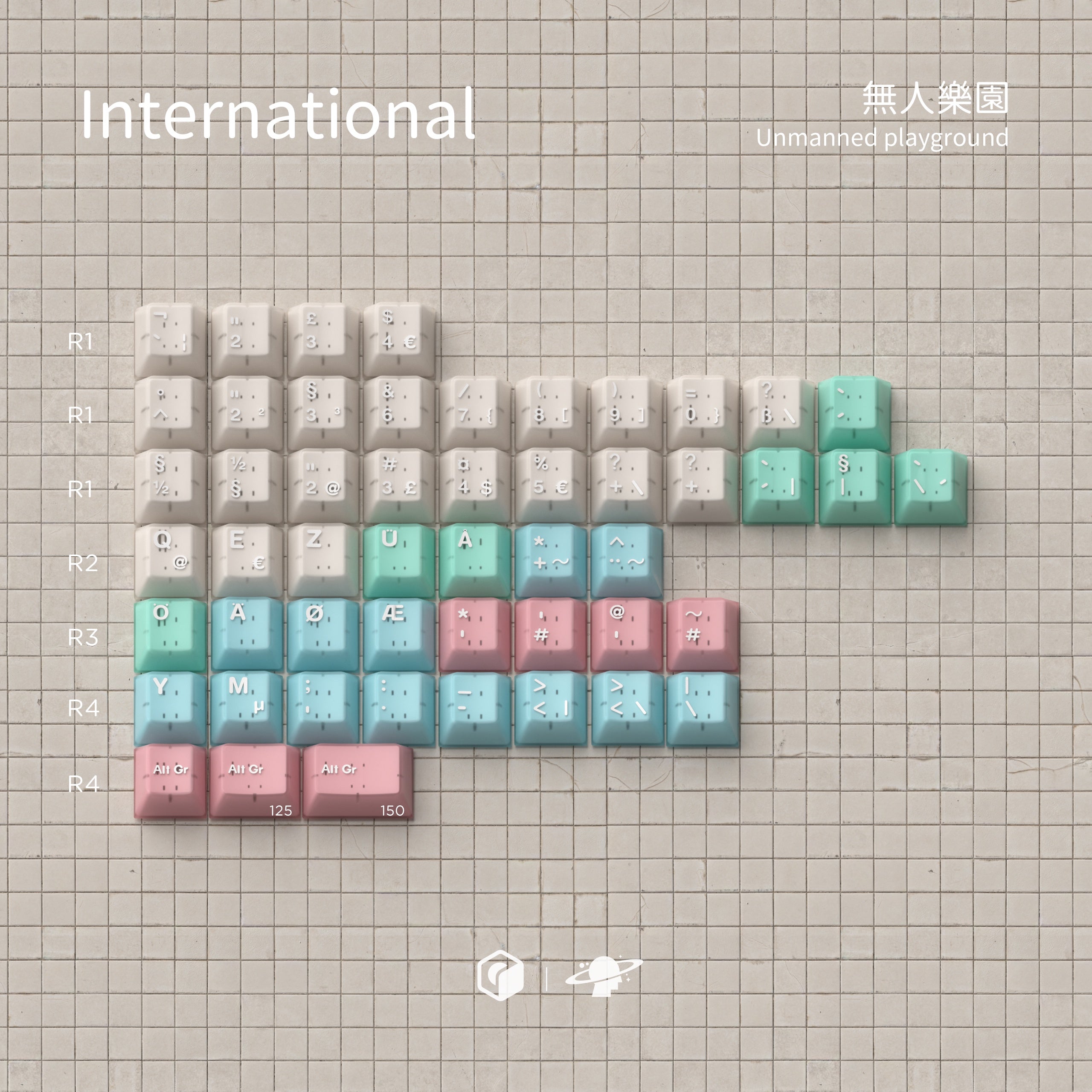(Group Buy) MW Unmanned Playground Keycaps