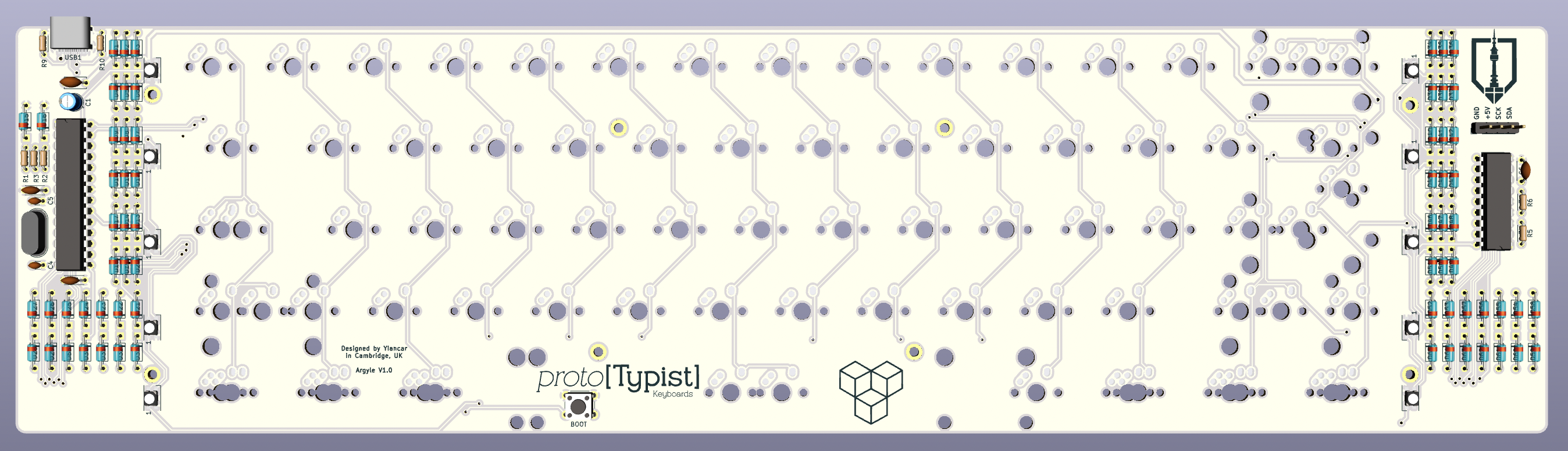 (In Stock) Argyle 60 Keyboard Extras