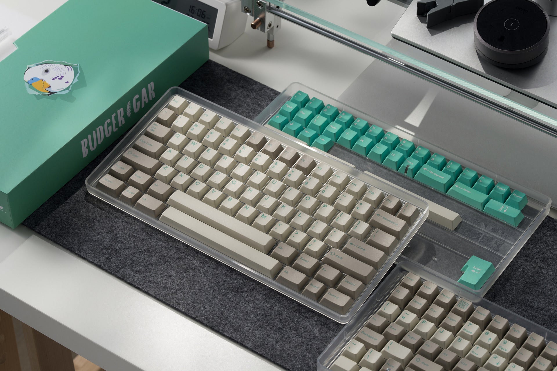 (In Stock) PBTFans Budgerigar Keycap Set