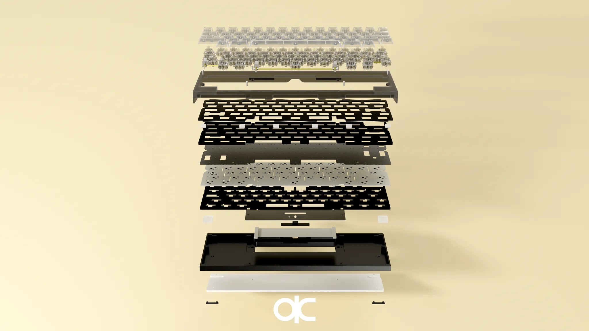 (Pre-order) QK60 Keyboard Kit Batch 4