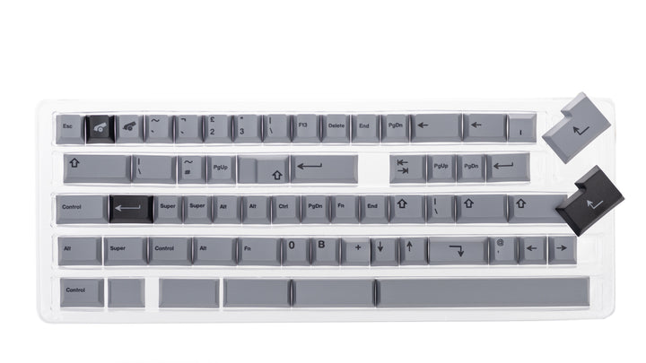 (In Stock) NicePBT Black on Grey