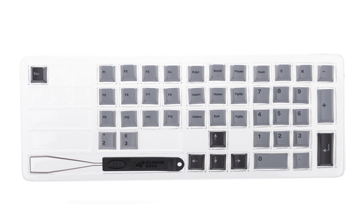 (In Stock) NicePBT Black on Grey