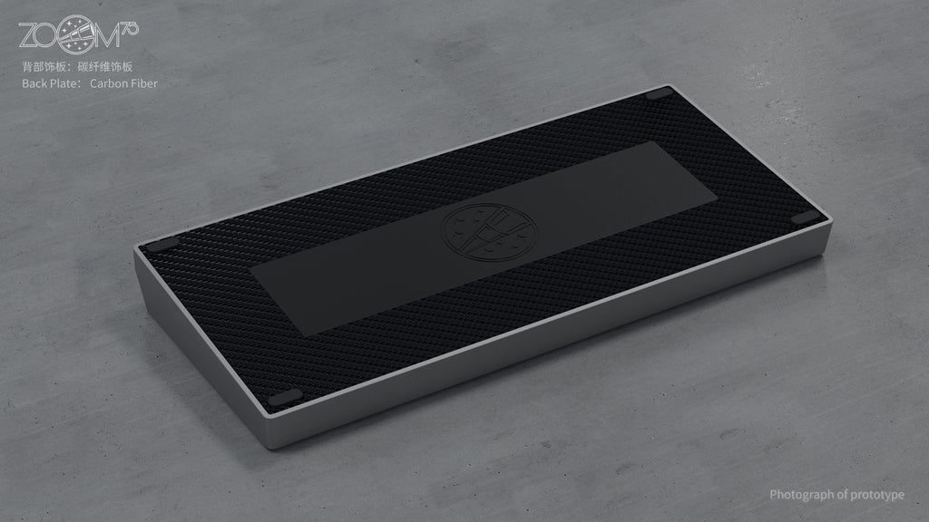 (Group Buy) Zoom75 LCD Screen Extra Back Plate