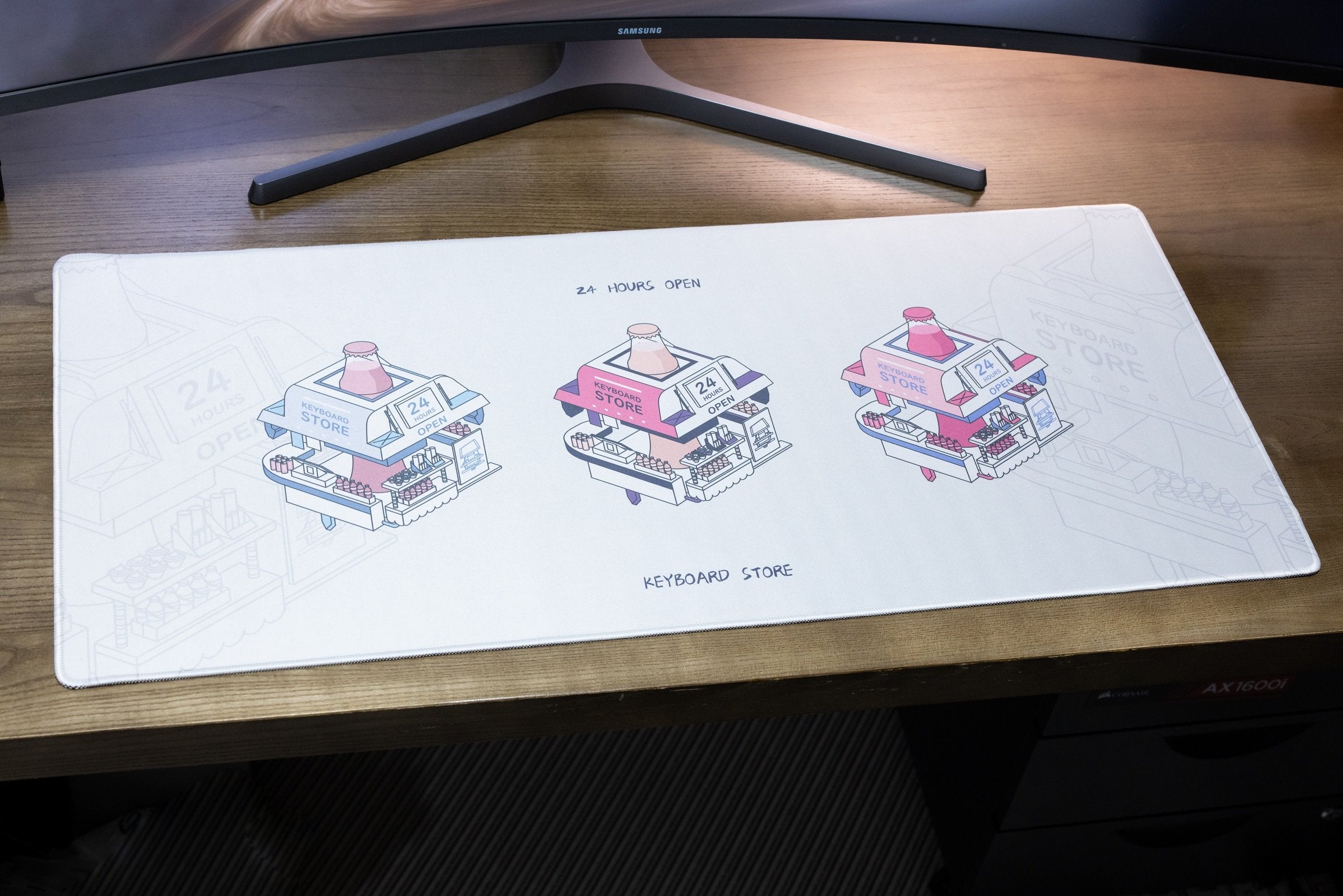 (In Stock) Kiga K-Store Deskmats