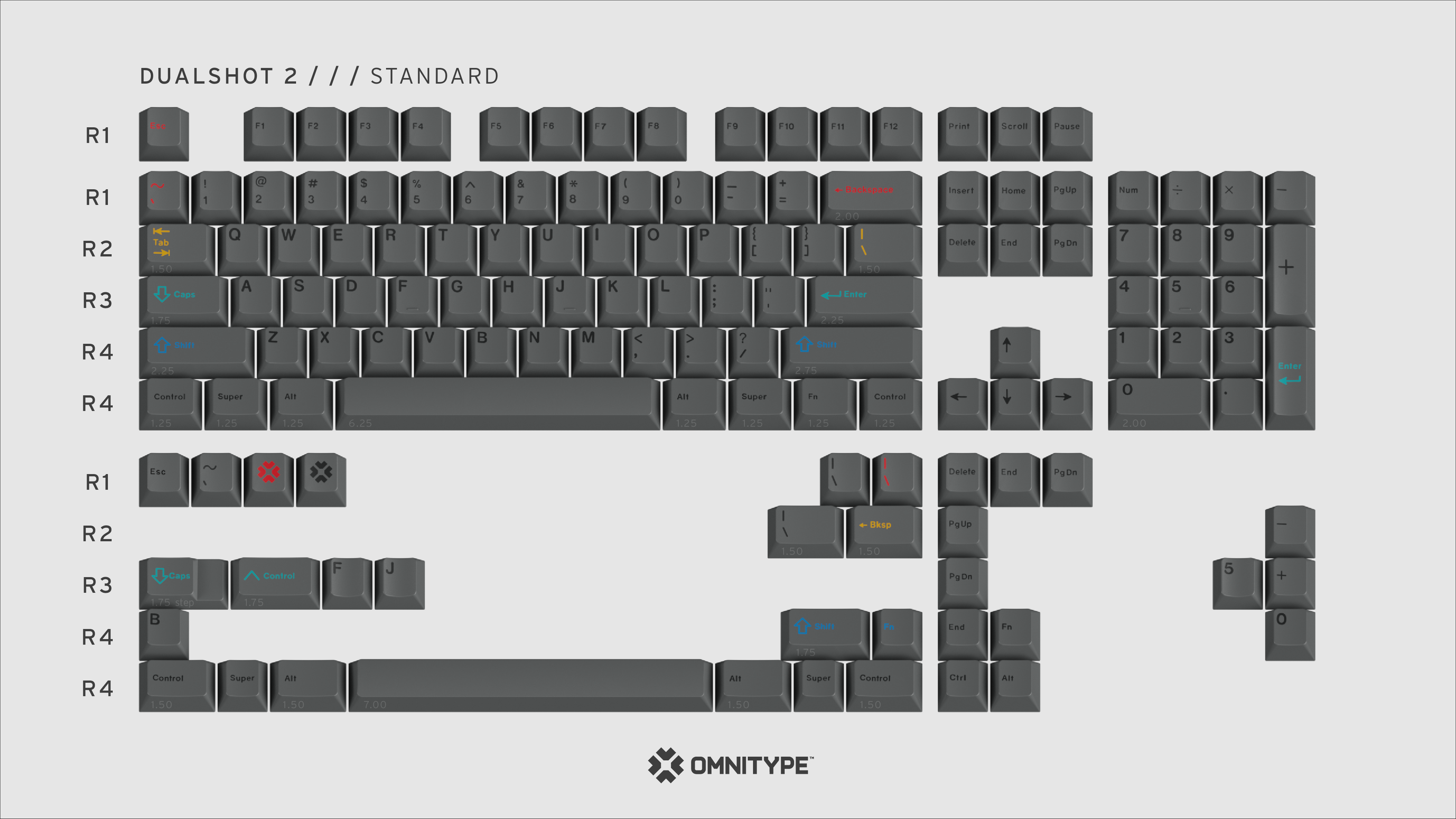 (Pre-Order) GMK Dualshot R2