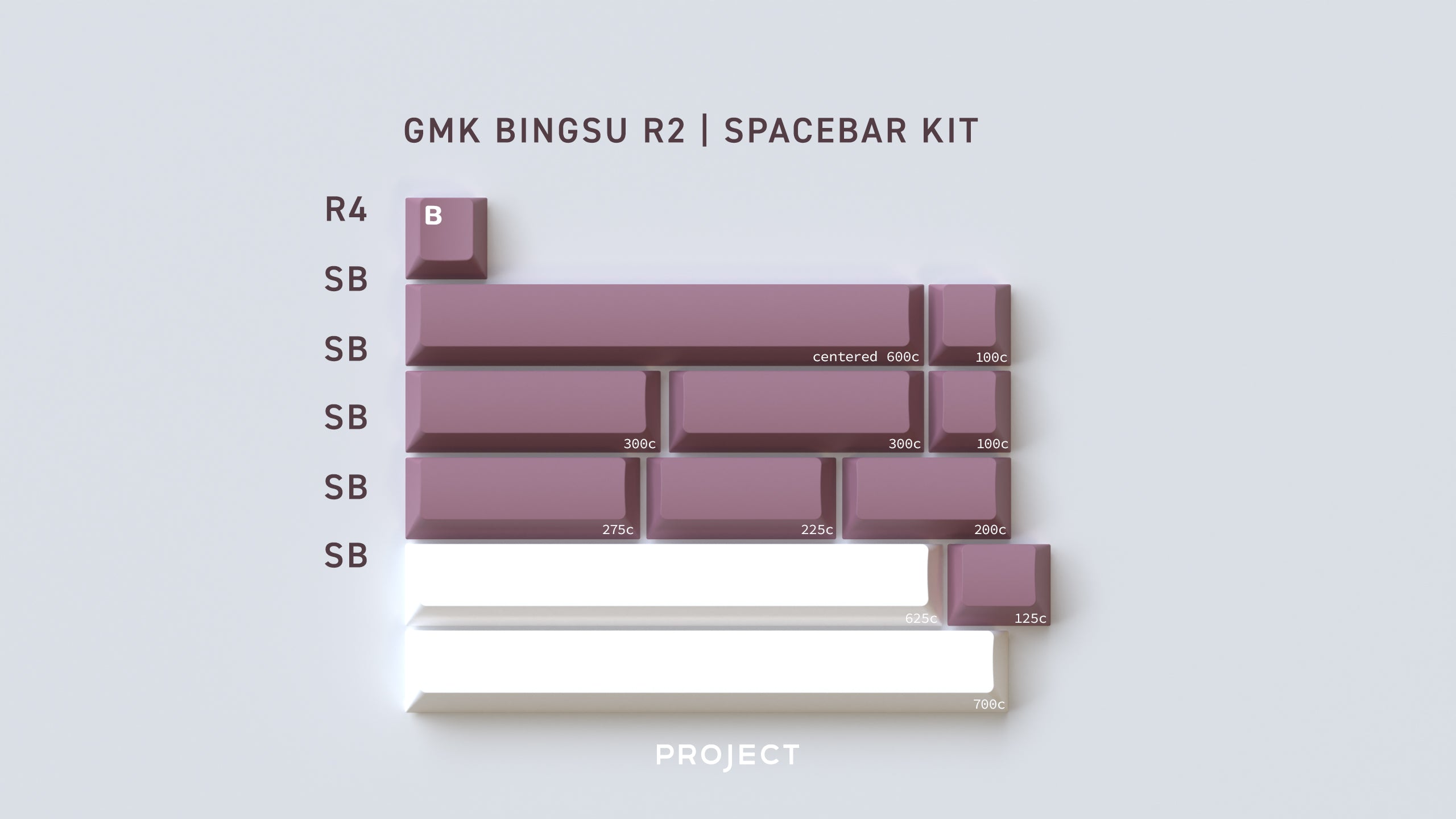 (Pre-Order) GMK Bingsu R2