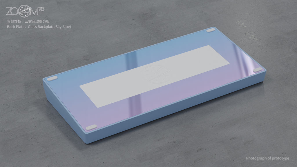 (Group Buy) Zoom75 LCD Screen Extra Back Plate