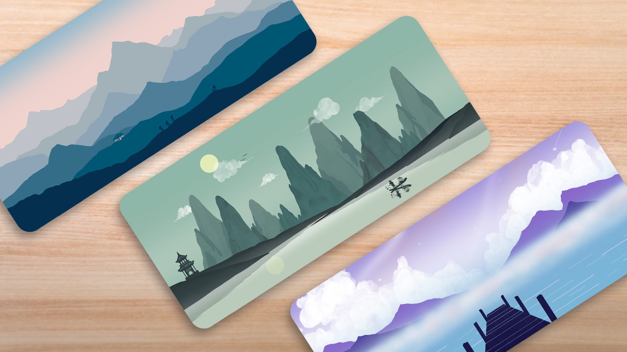 (Group Buy) Tranquil Designs Deskmats