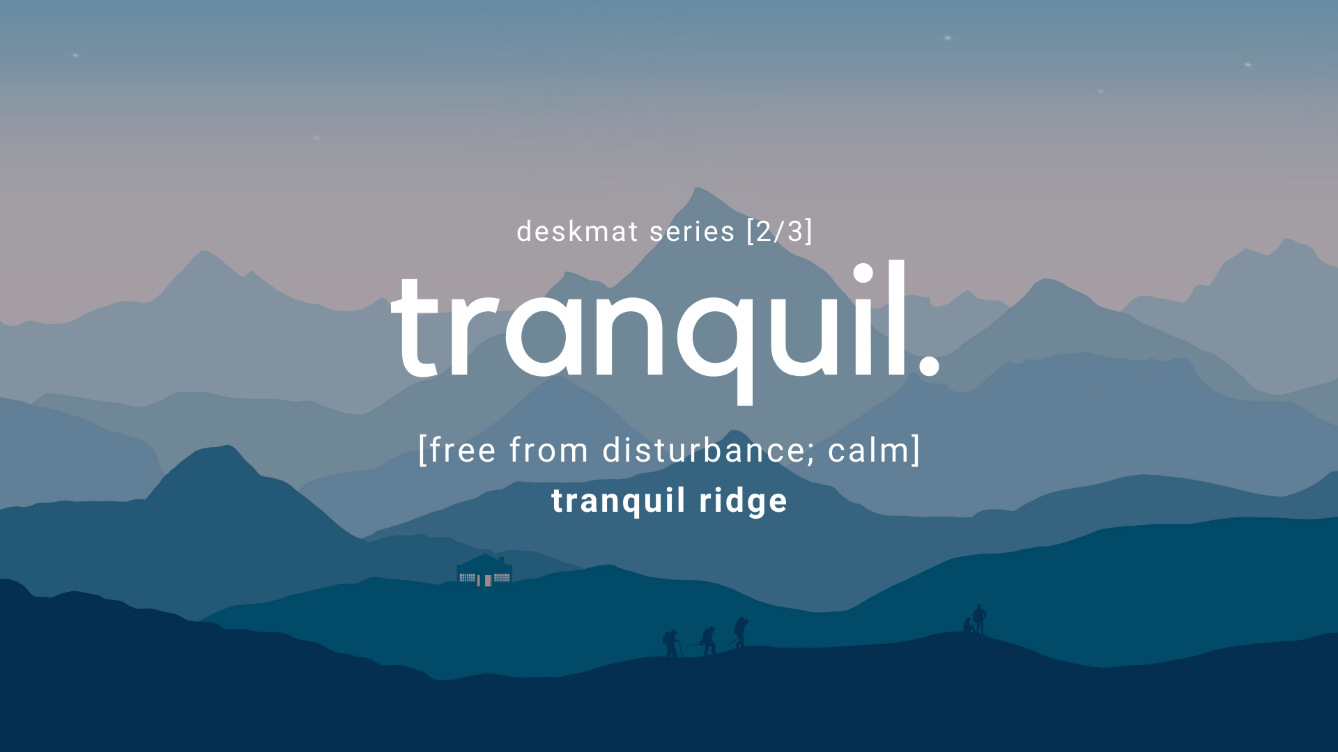 (Group Buy) Tranquil Designs Deskmats