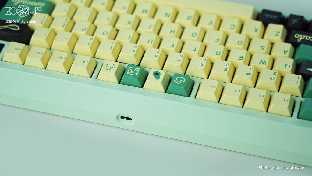 (Group Buy) Zoom75 Essential Edition - Milky Green