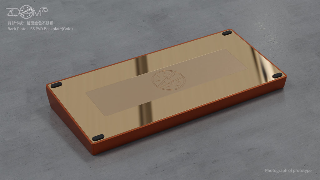 (Group Buy) Zoom75 LCD Screen Extra Back Plate