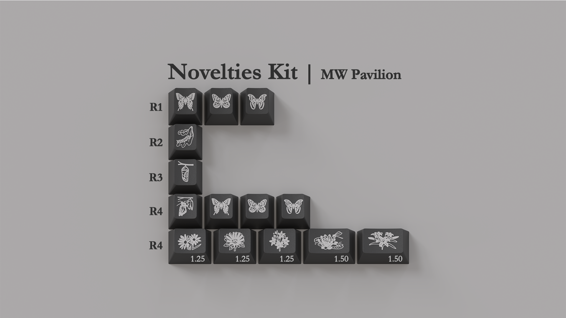 (In Stock) MW Pavilion Keycaps