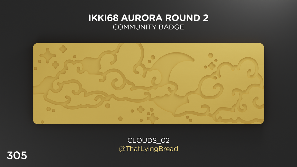 (Group Buy) Ikki68 Aurora R2 Community Badges (301-312)