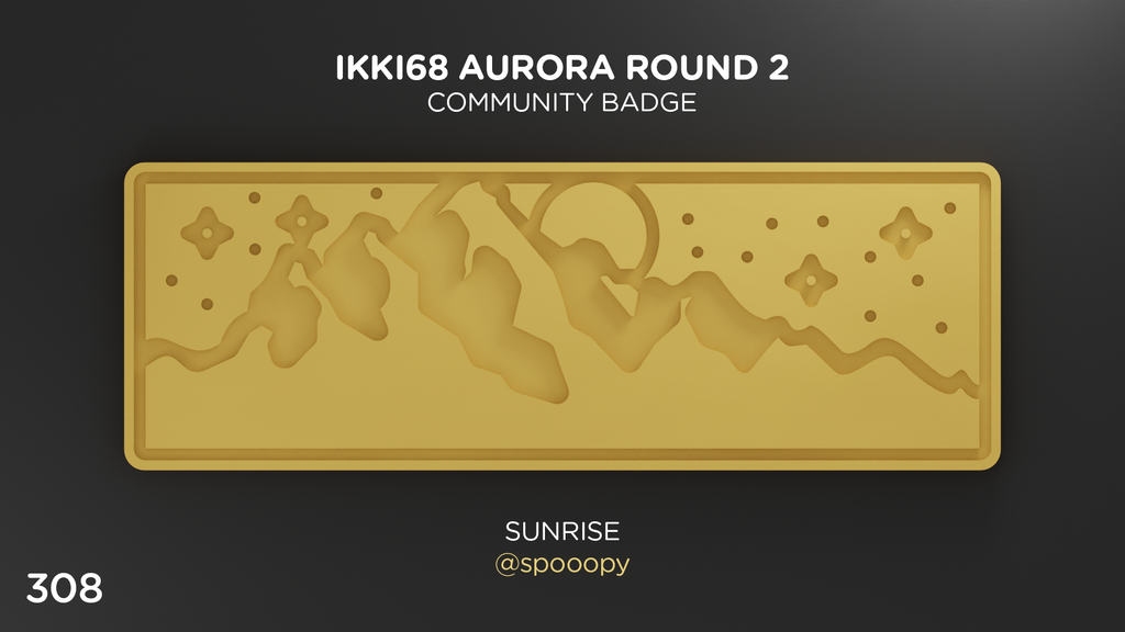 (Group Buy) Ikki68 Aurora R2 Community Badges (301-312)