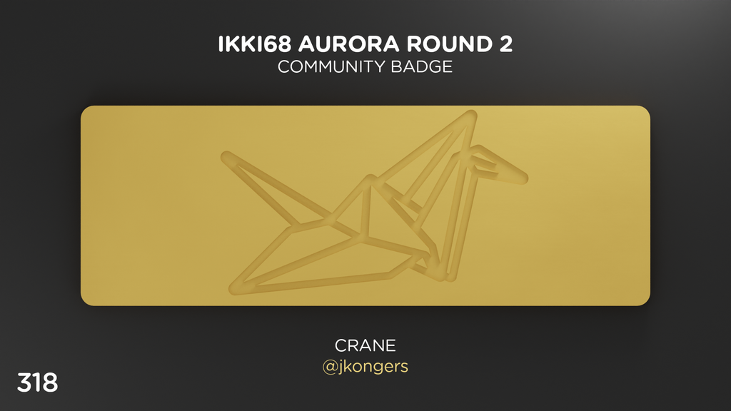 (Group Buy) Ikki68 Aurora R2 Community Badges (313-322)