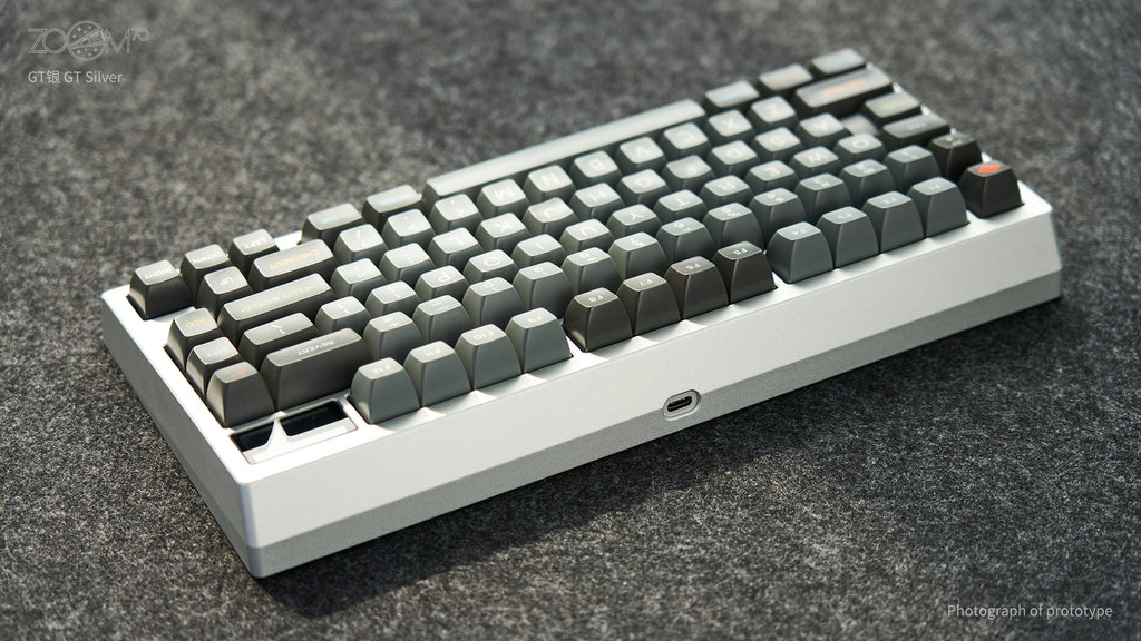 (Group Buy) Zoom75 Essential Edition - GT Silver