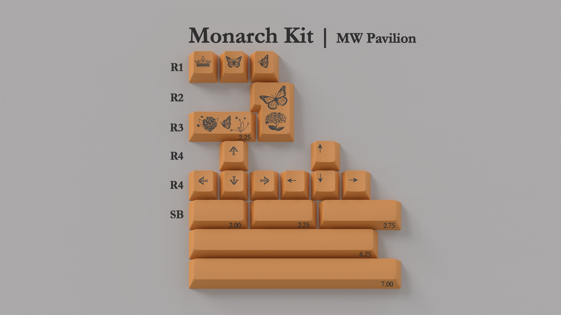 (In Stock) MW Pavilion Keycaps
