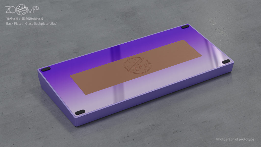 (Group Buy) Zoom75 LCD Screen Extra Back Plate