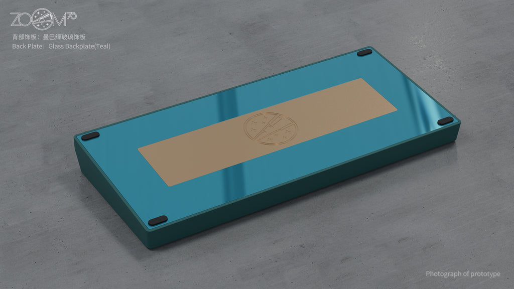 (Group Buy) Zoom75 LCD Screen Extra Back Plate