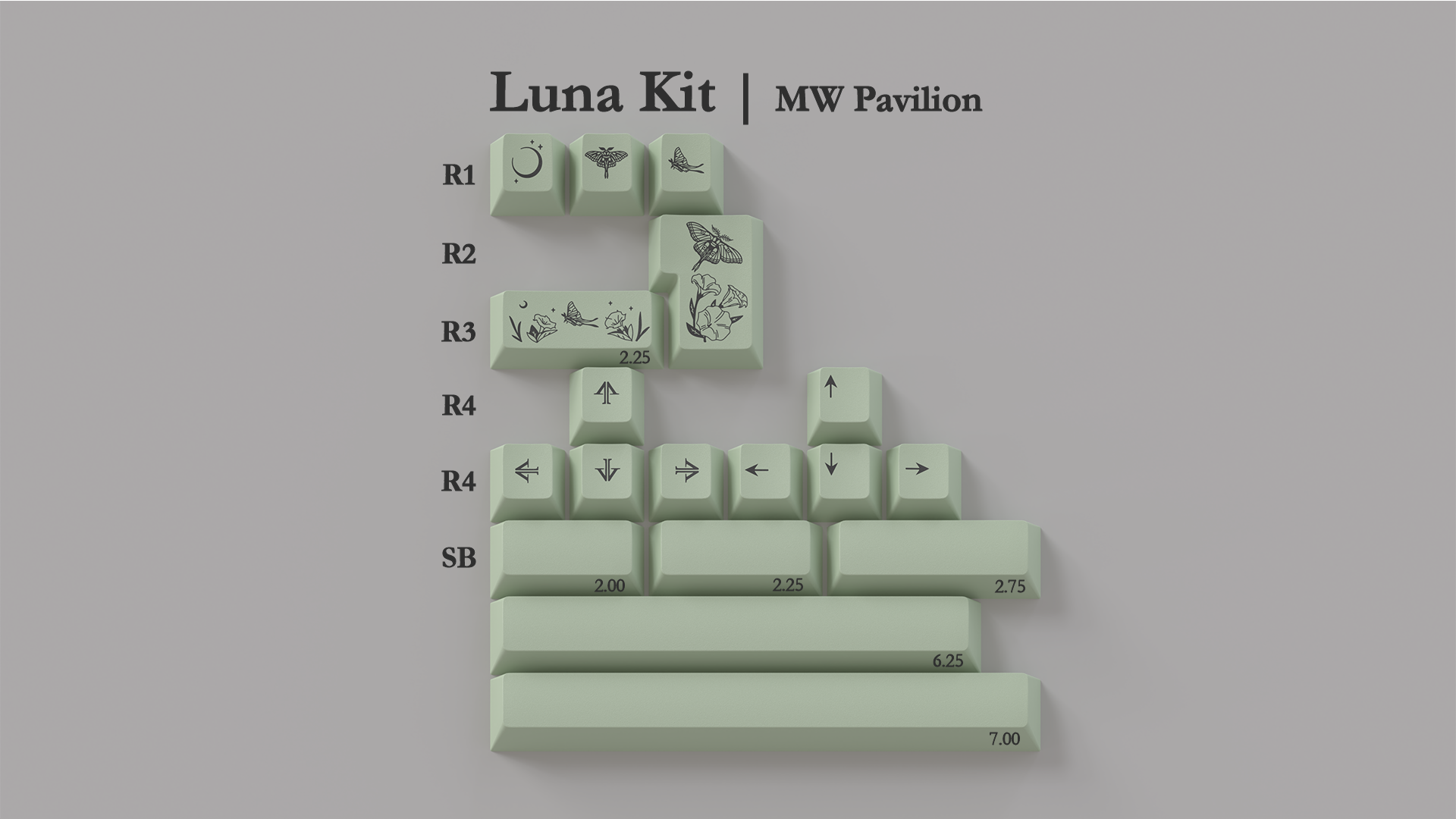 (In Stock) MW Pavilion Keycaps