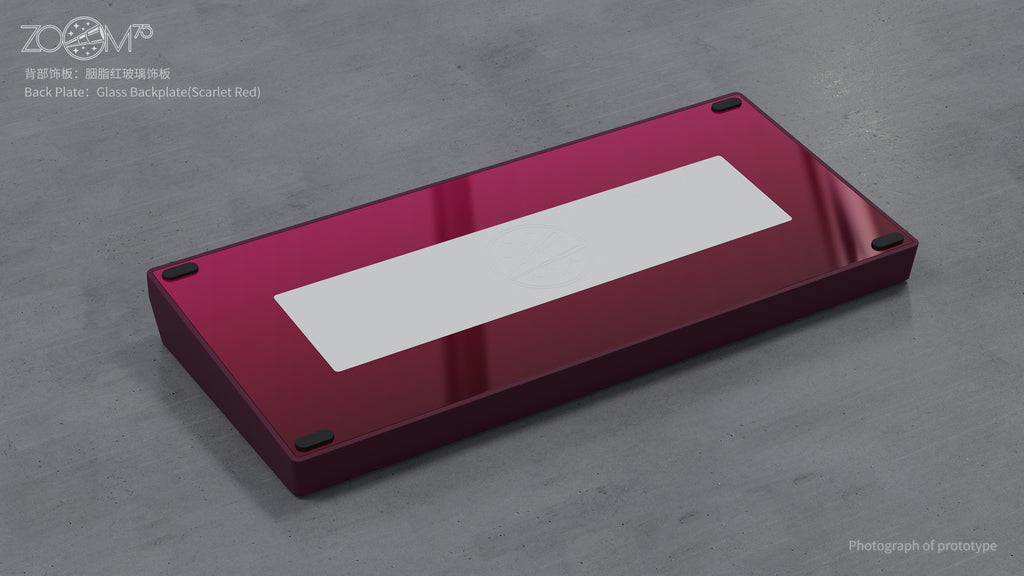 (Group Buy) Zoom75 LCD Screen Extra Back Plate