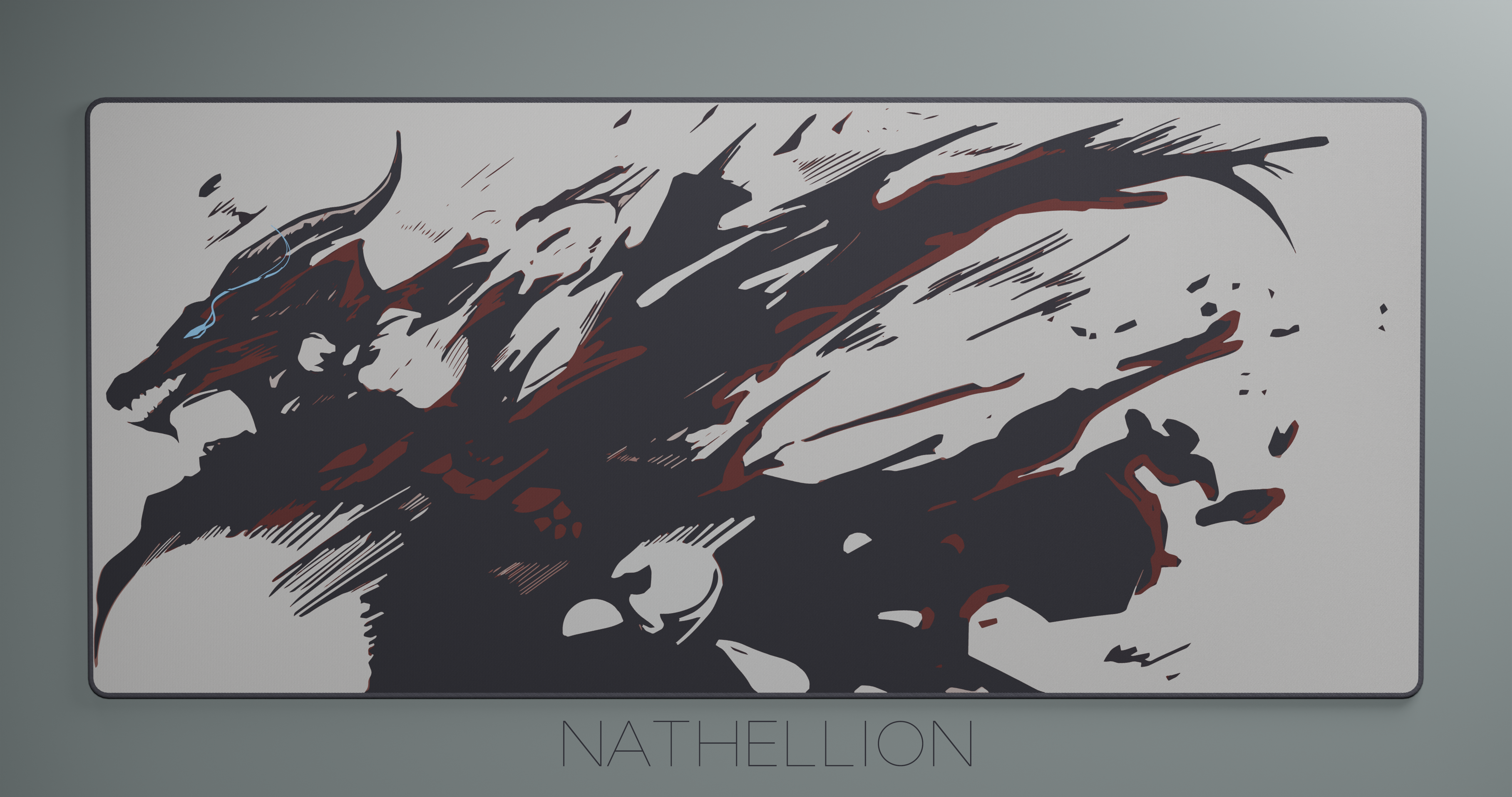 (In Stock) Spilled Dragon Deskmats