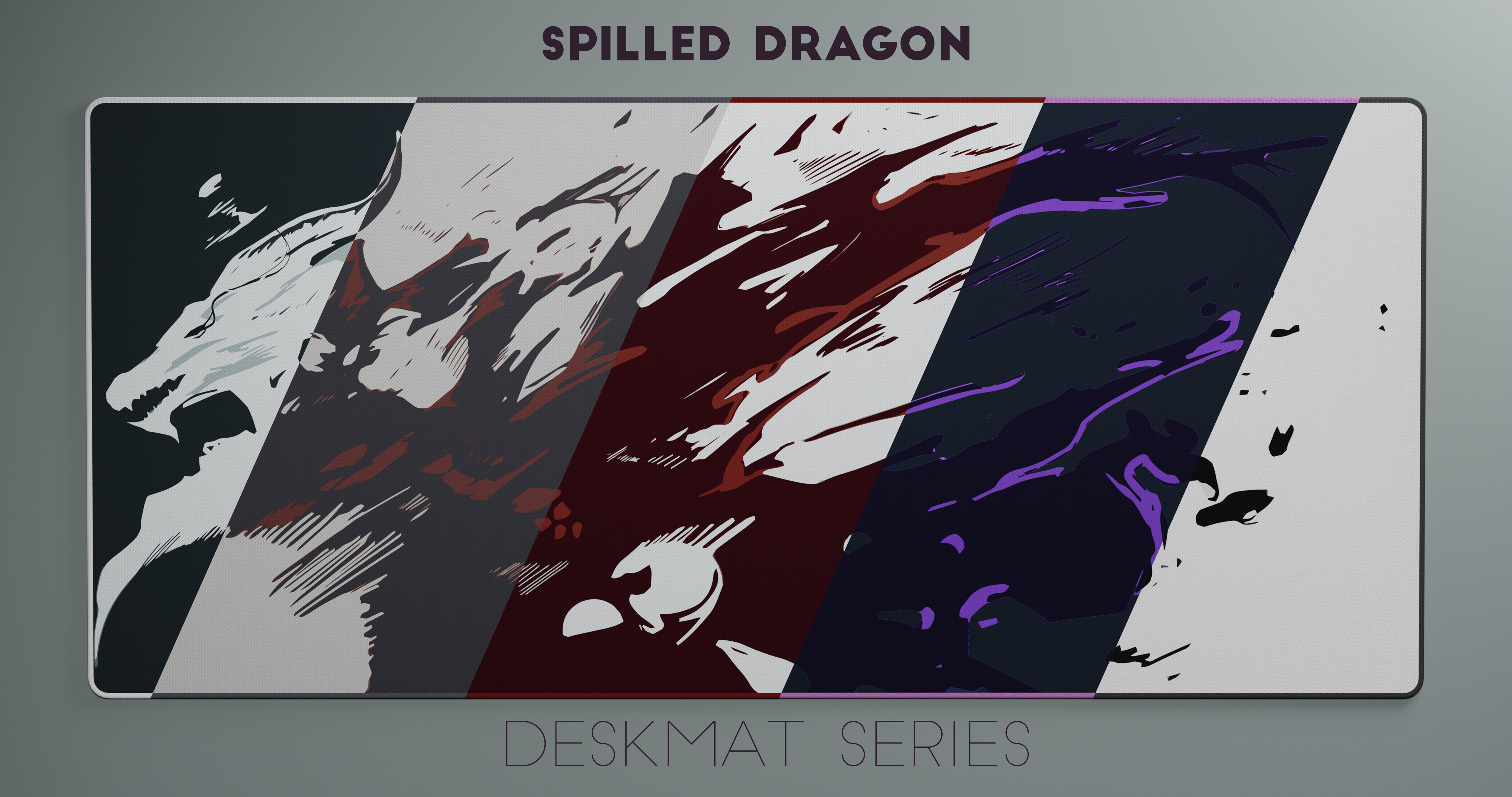 (In Stock) Spilled Dragon Deskmats