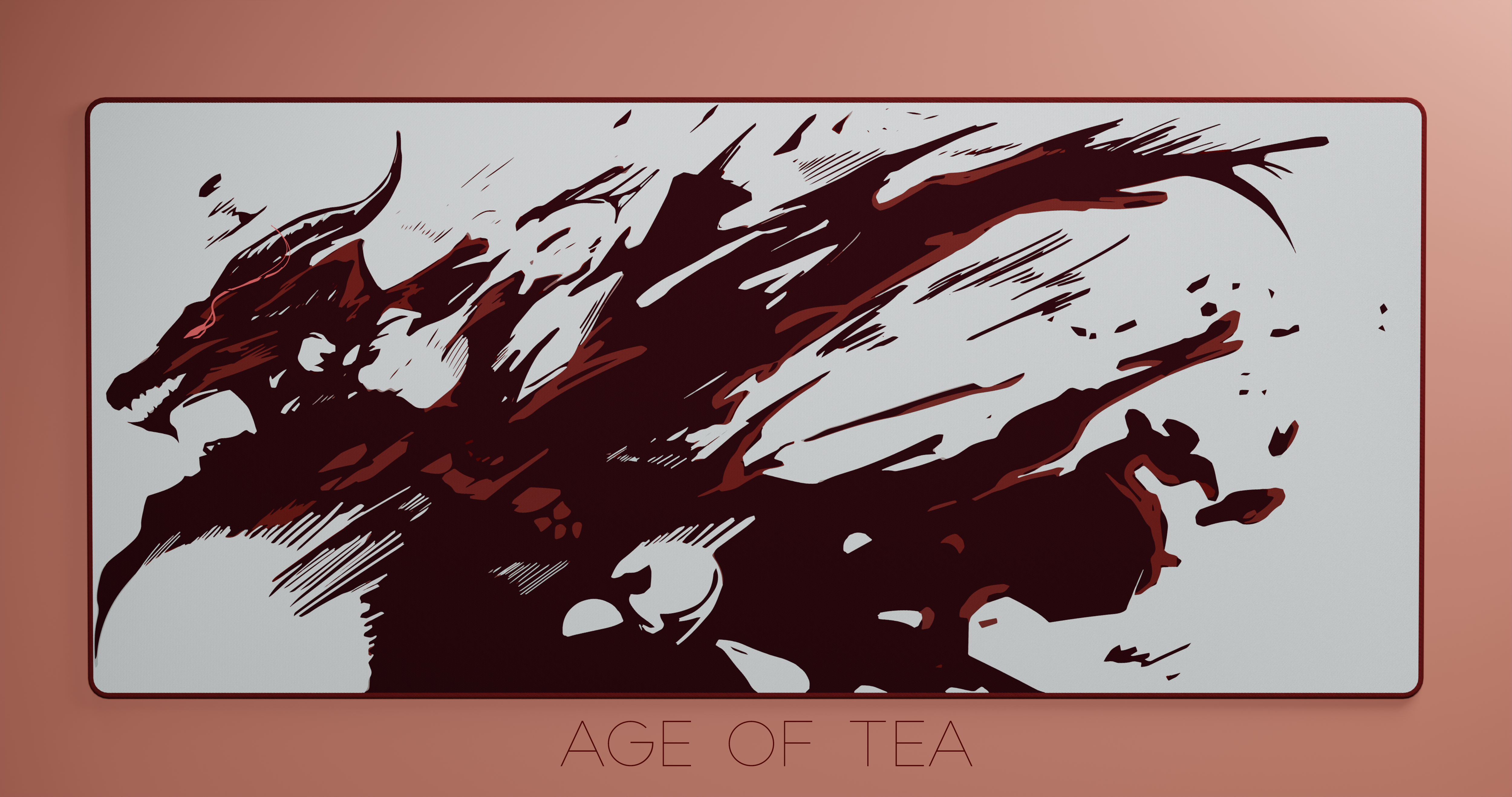 (In Stock) Spilled Dragon Deskmats