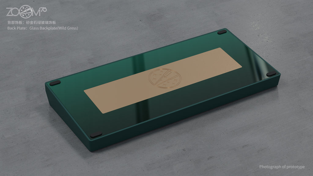 (Group Buy) Zoom75 LCD Screen Extra Back Plate