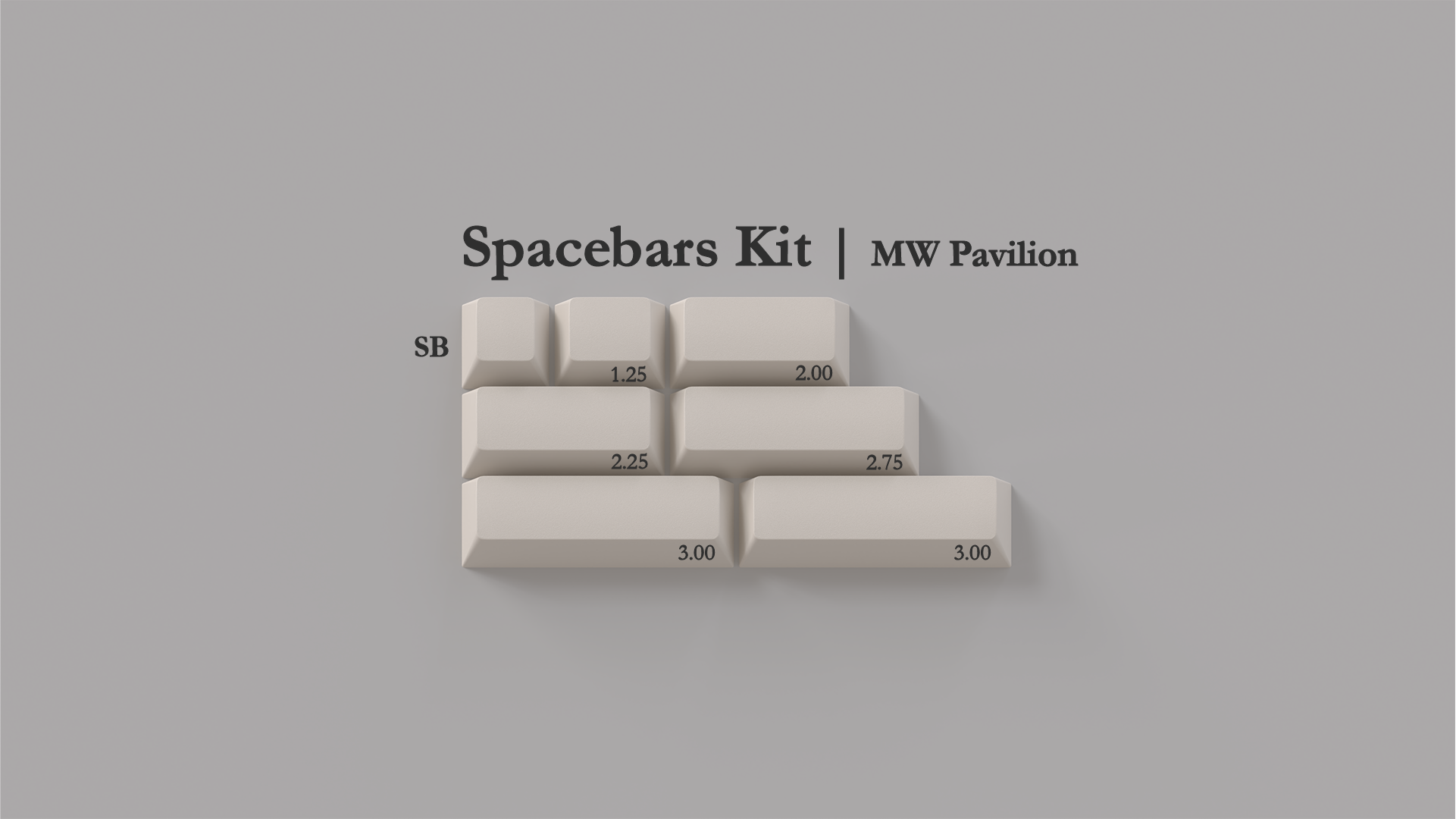 (In Stock) MW Pavilion Keycaps