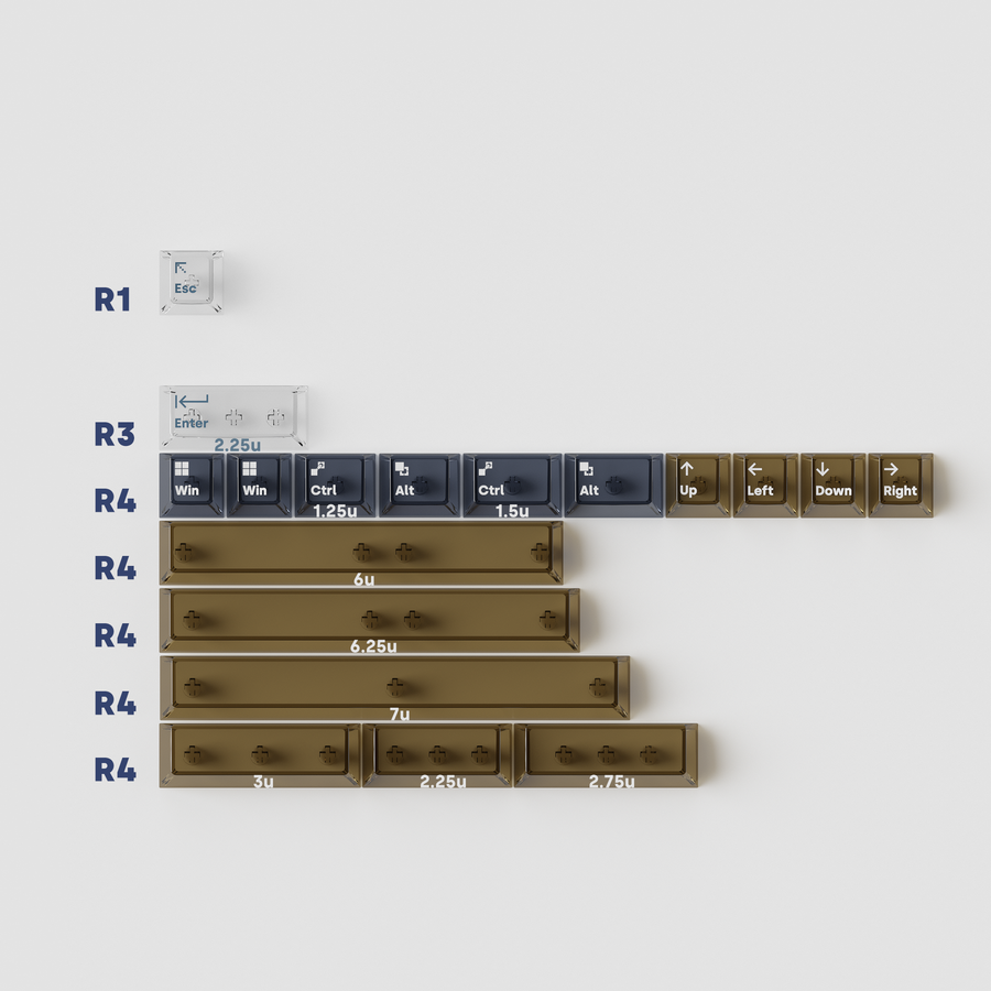 (Group Buy) Deadline AirC Keycaps