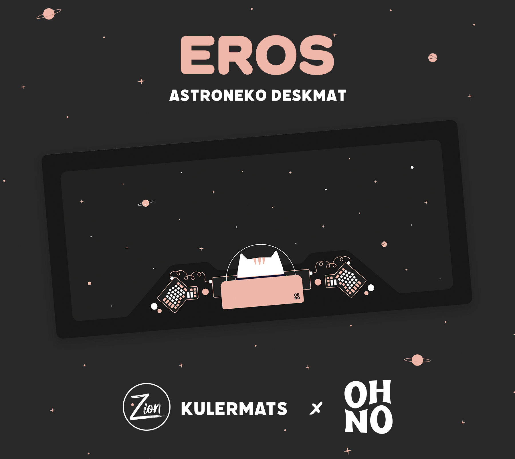 (Group Buy) Astroneko Deskmats
