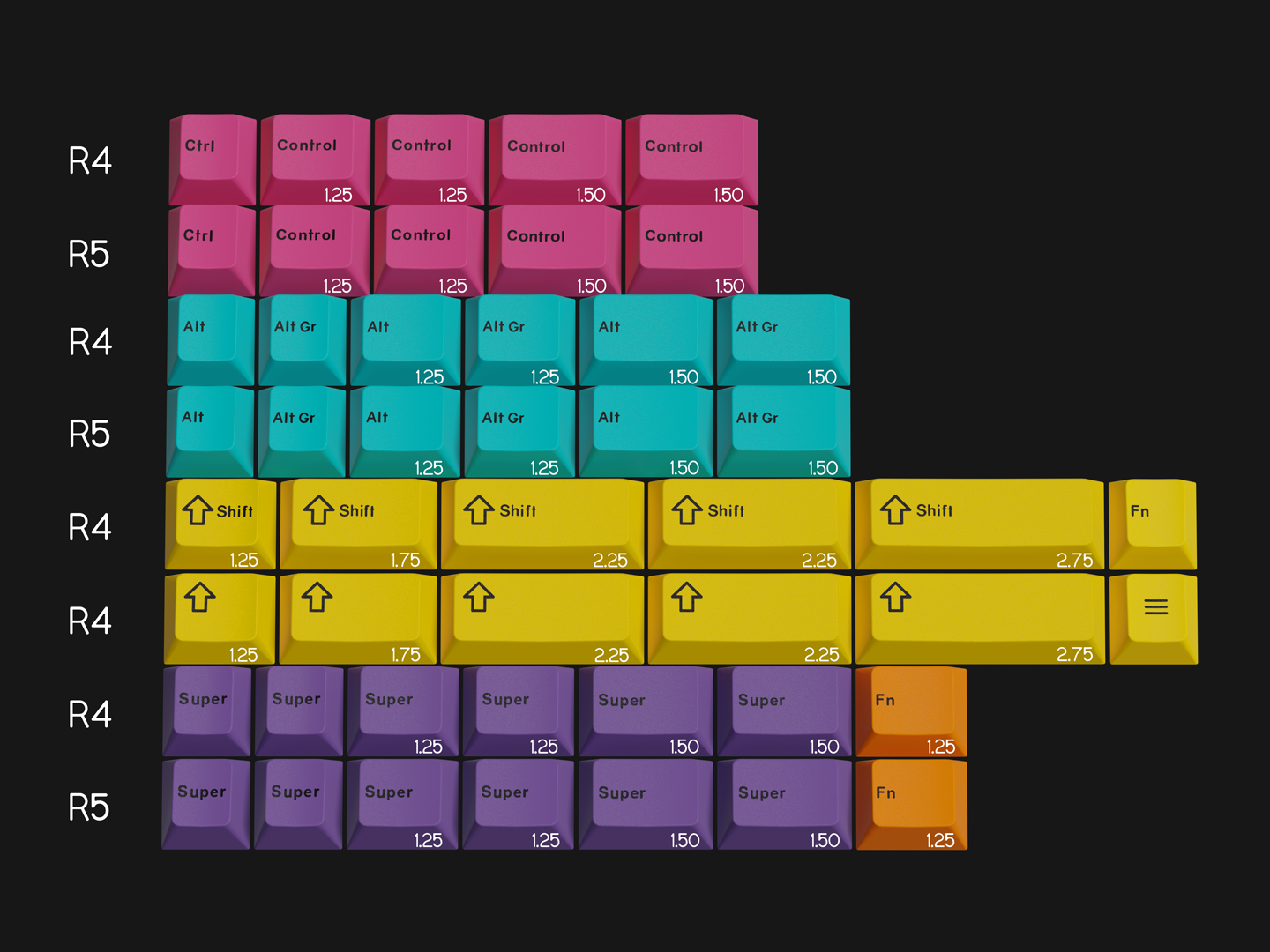 (Group Buy) GMK Beige Addon + Extension