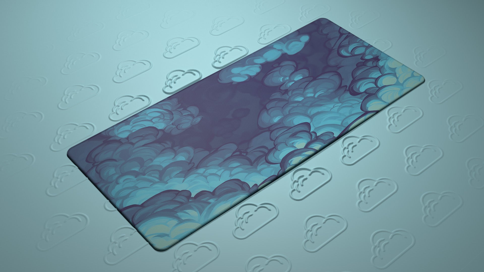 (In Stock) Cloudscape Deskmats