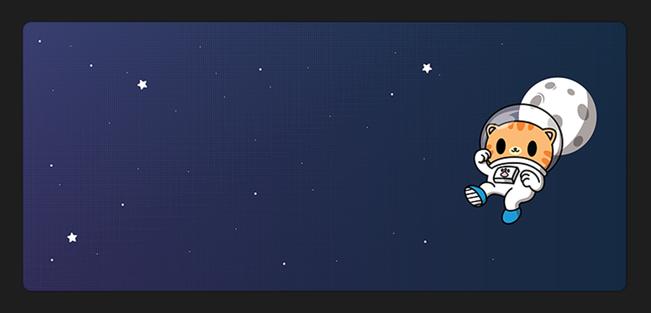 (Group Buy) CosmiCat Deskmat