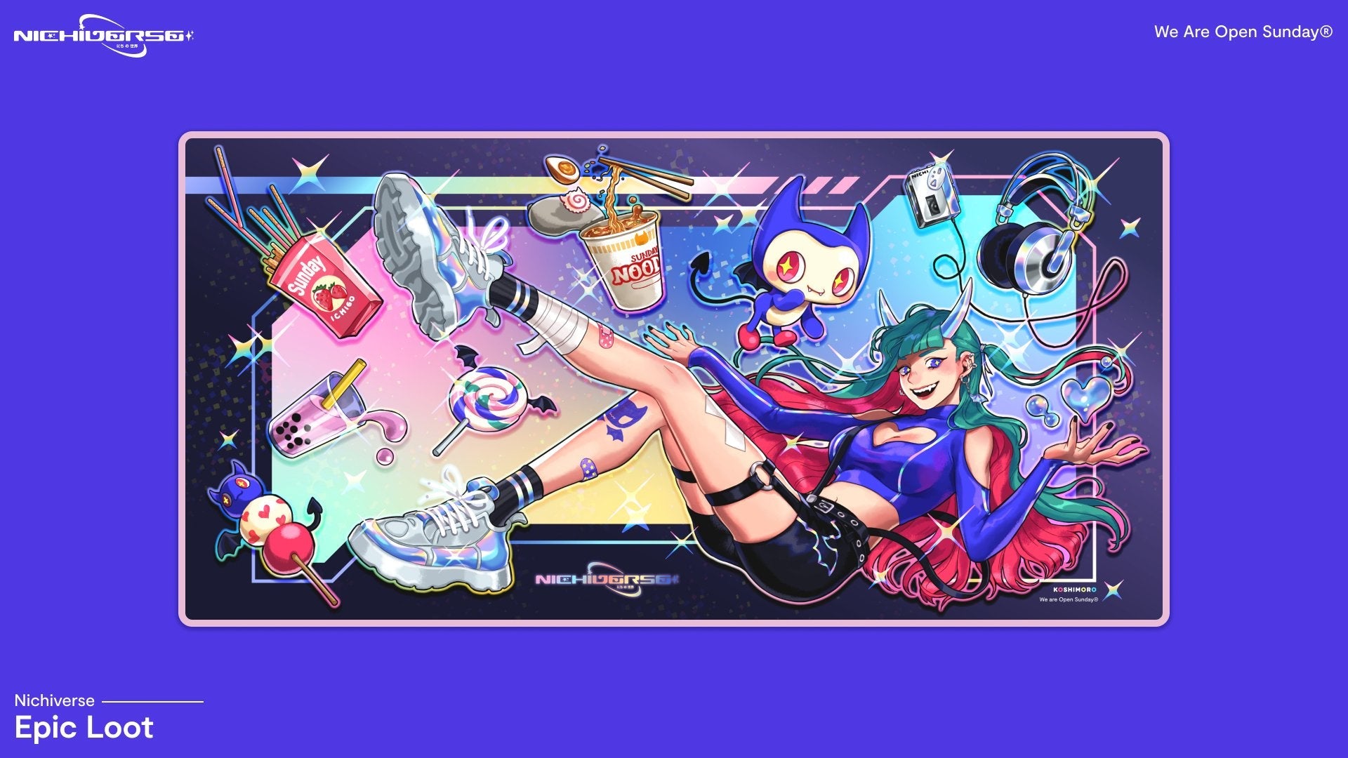 (In Stock) Nichiverse Deskmat