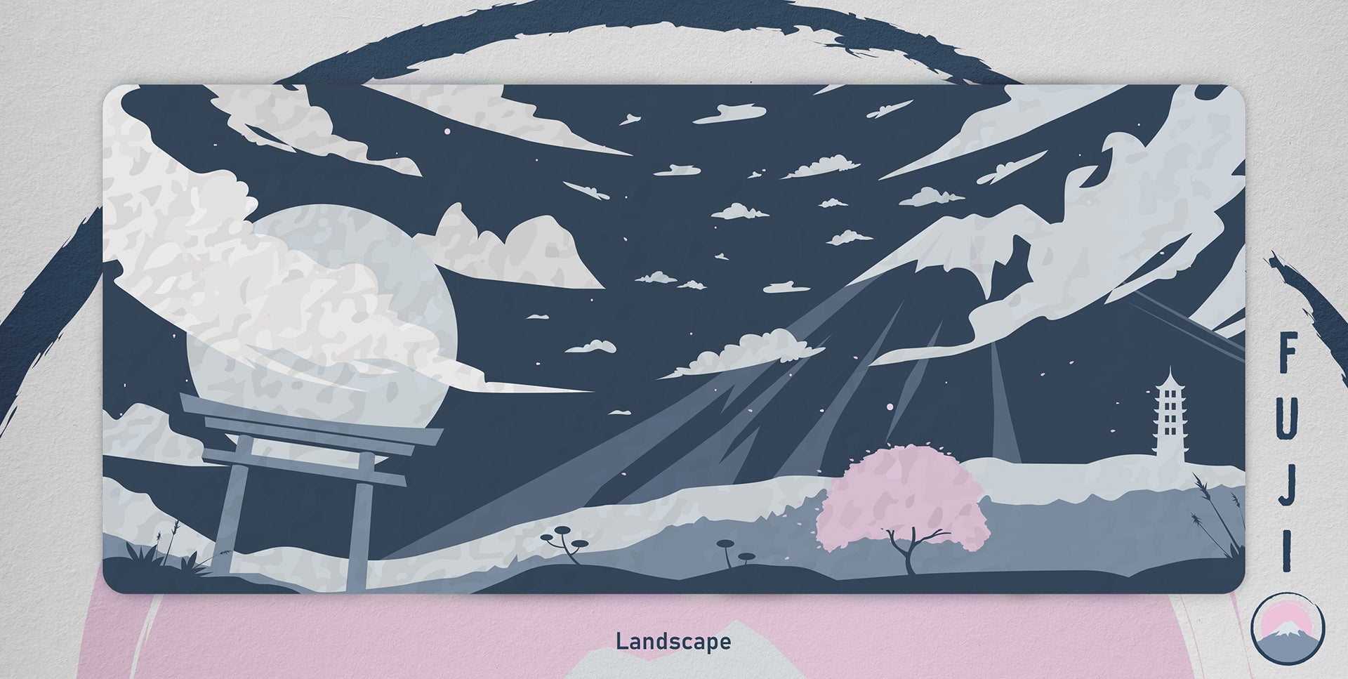 (In Stock) GMK Fuji Deskmats