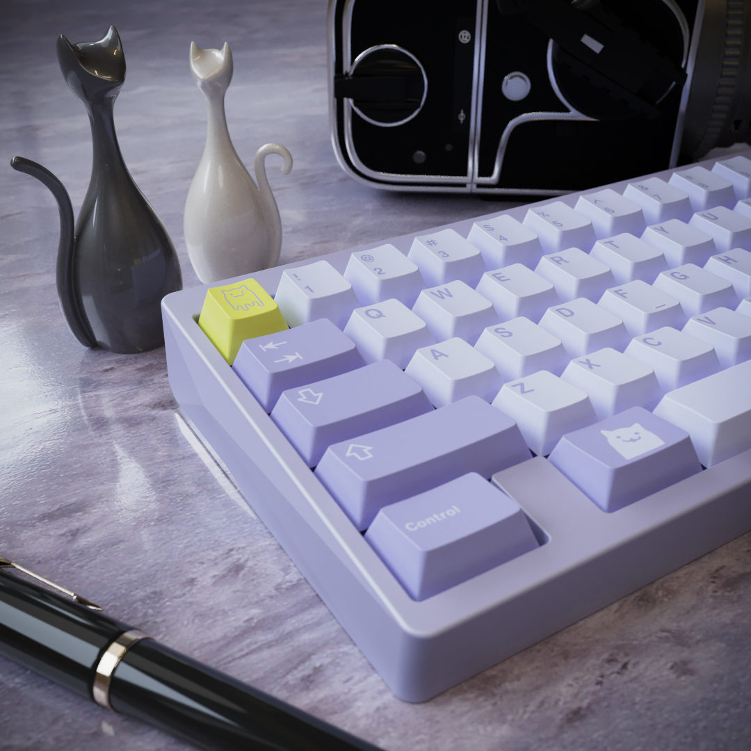 Group Buy) GMK Purple-ish
