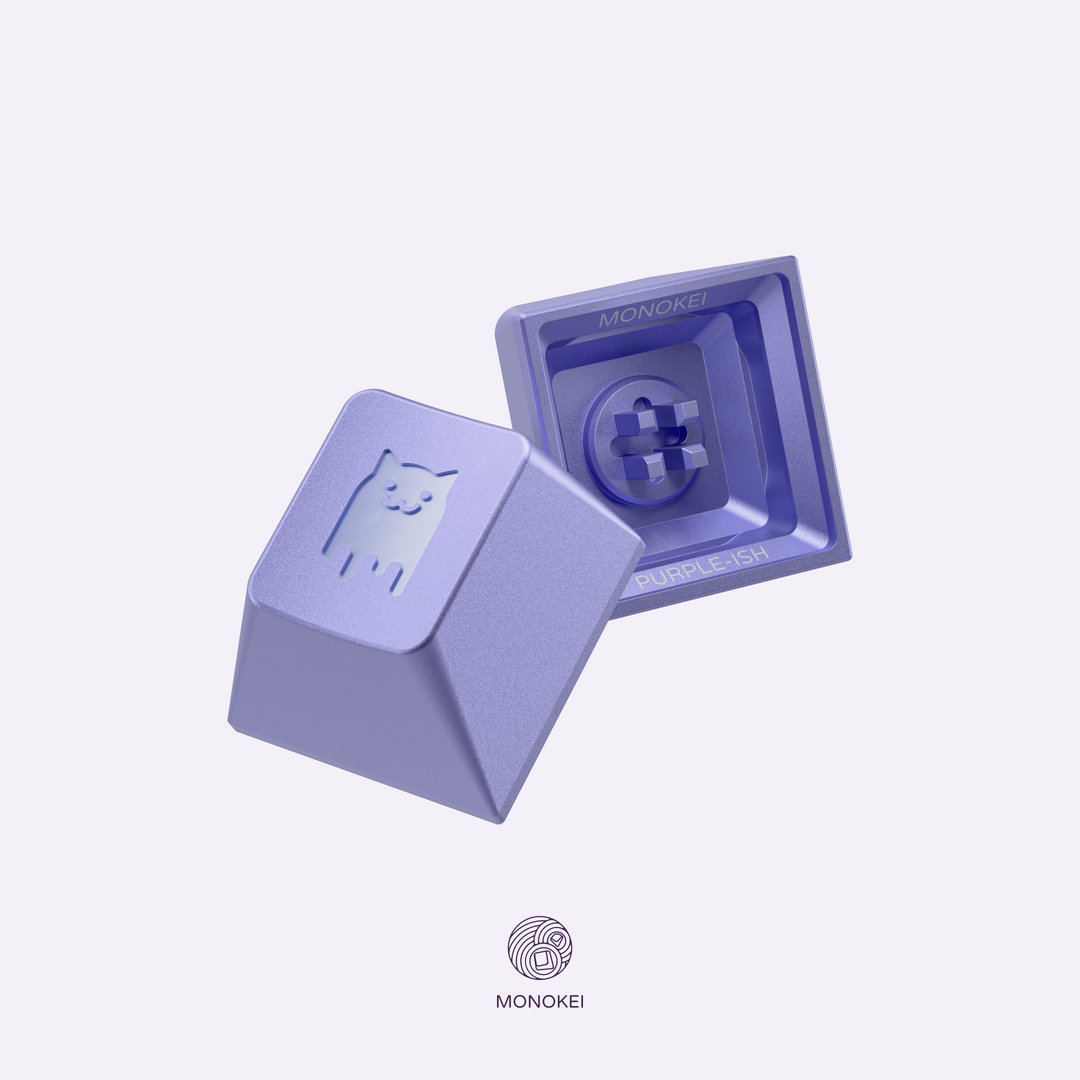 (In Stock) Monokei x GMK Purple-ish Artisan
