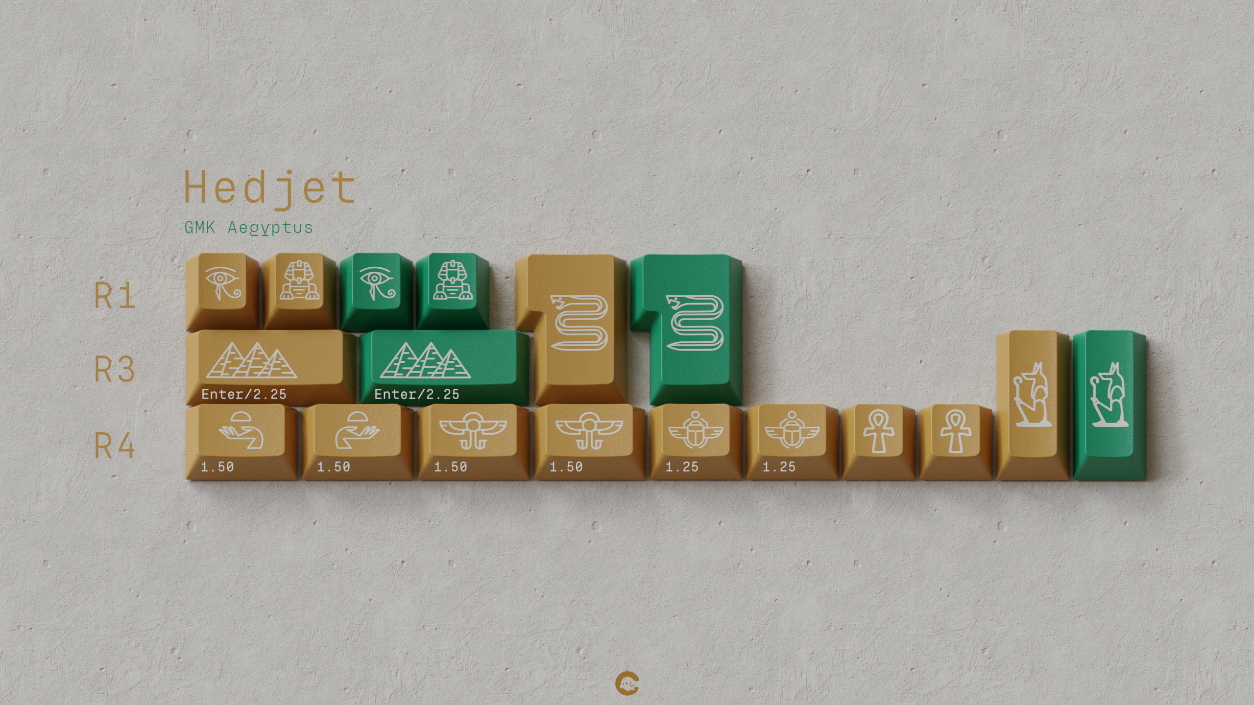 (Group Buy) GMK Aegyptus