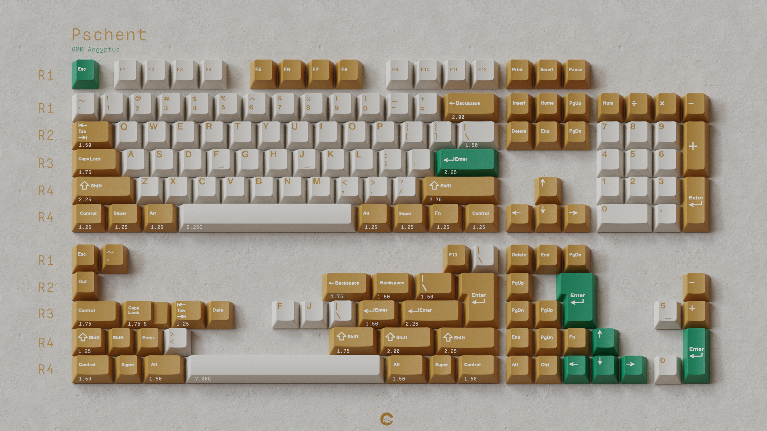 (Pre-Order) GMK Aegyptus