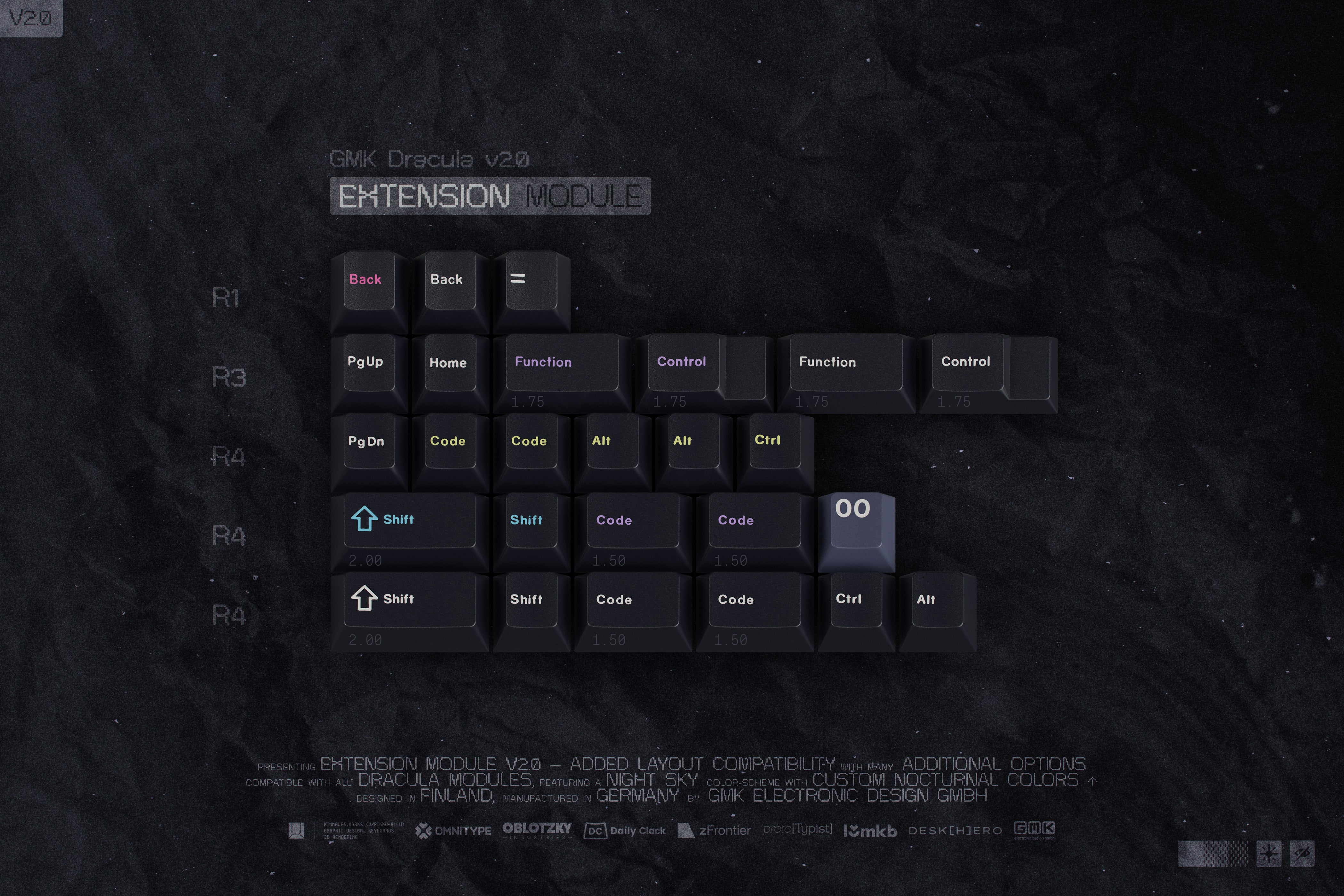 (Group Buy) GMK Dracula V2