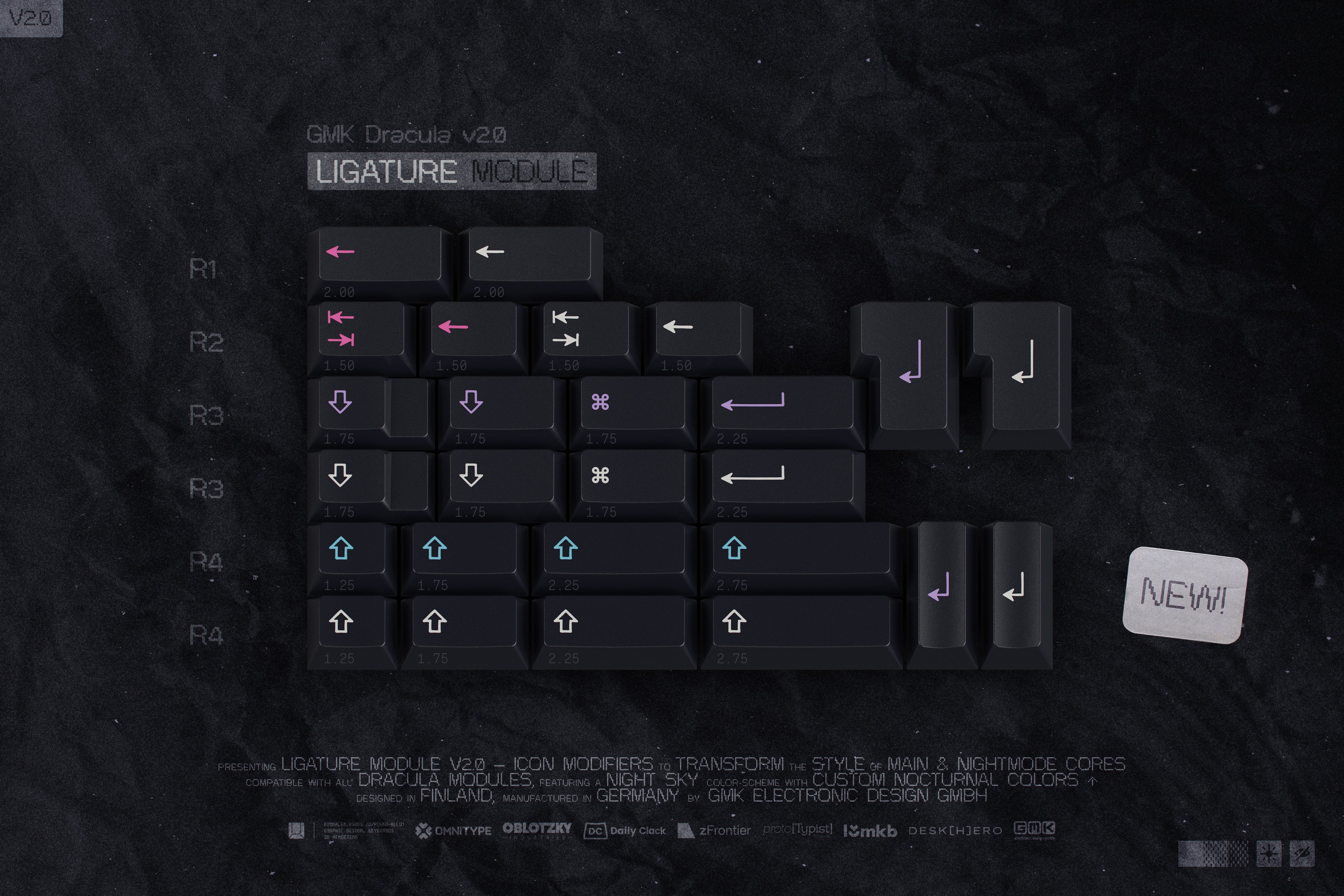 (Group Buy) GMK Dracula V2