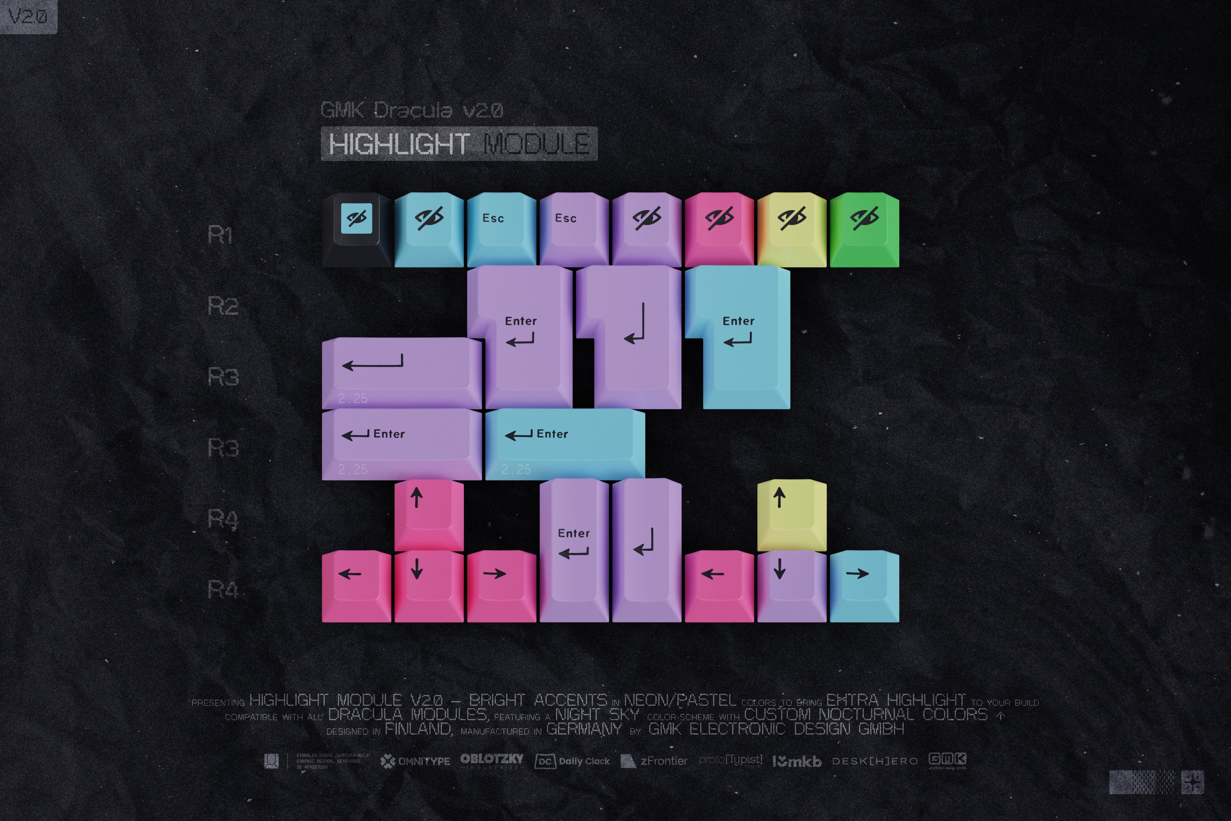 (Group Buy) GMK Dracula V2