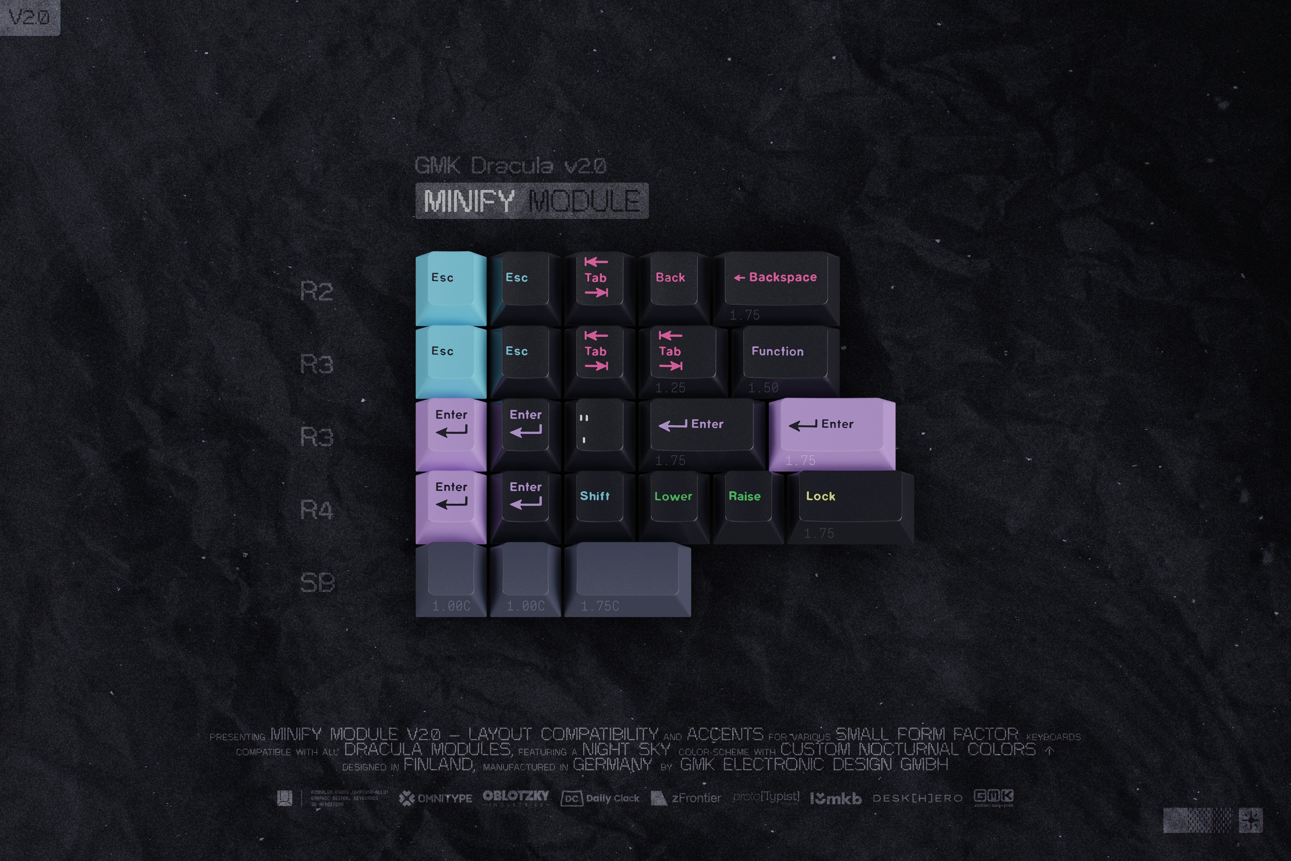 (Group Buy) GMK Dracula V2