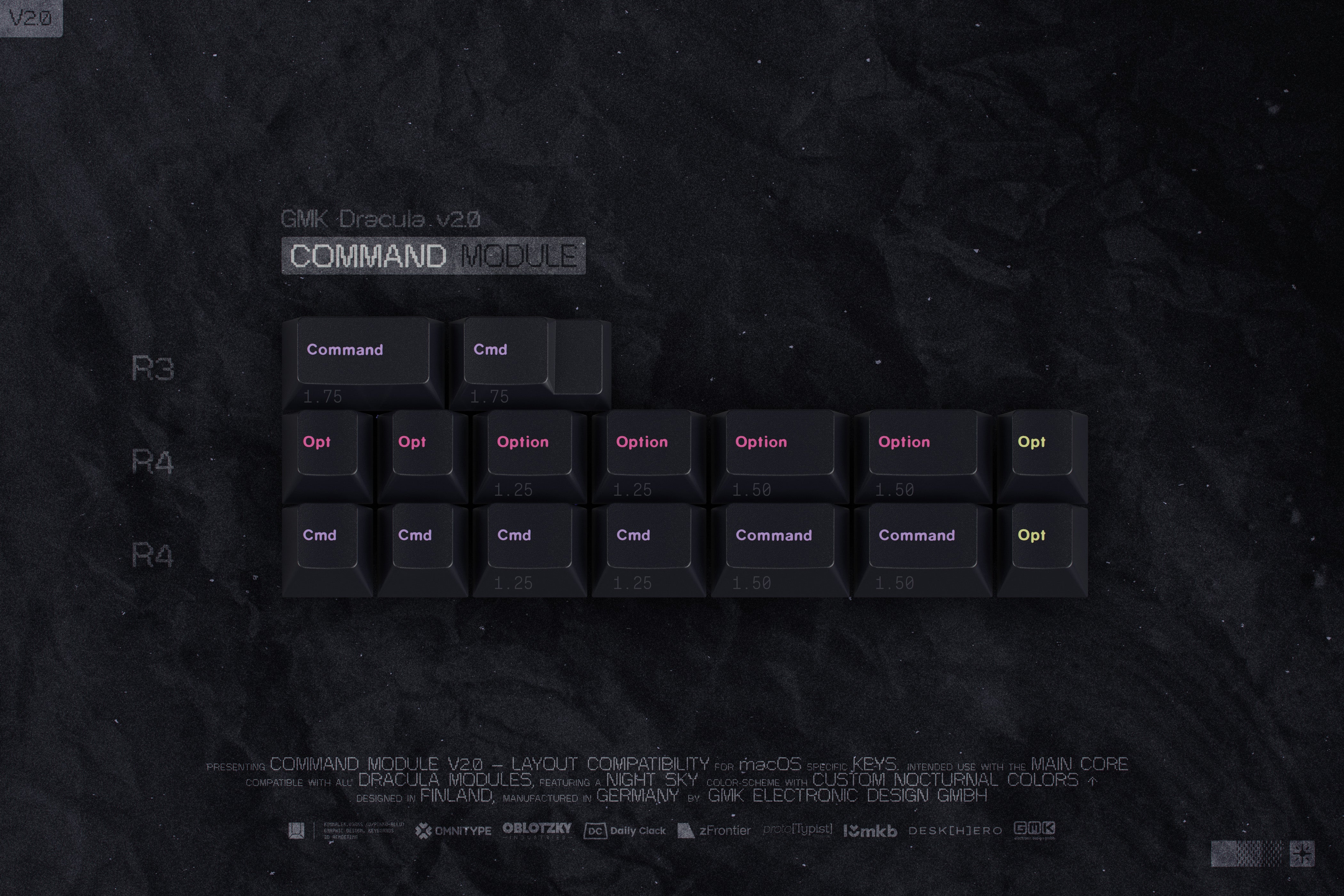 (Group Buy) GMK Dracula V2