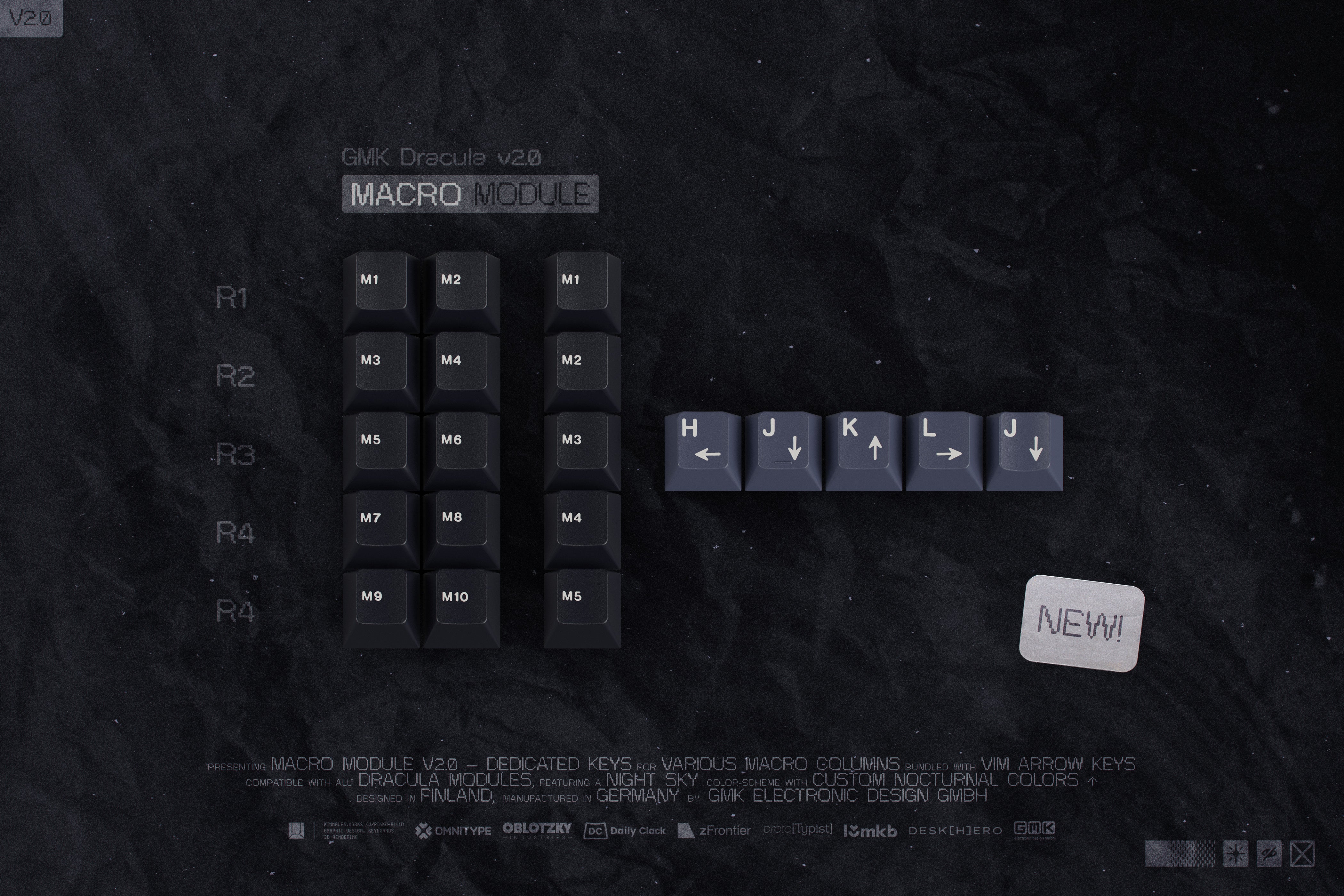 (Group Buy) GMK Dracula V2