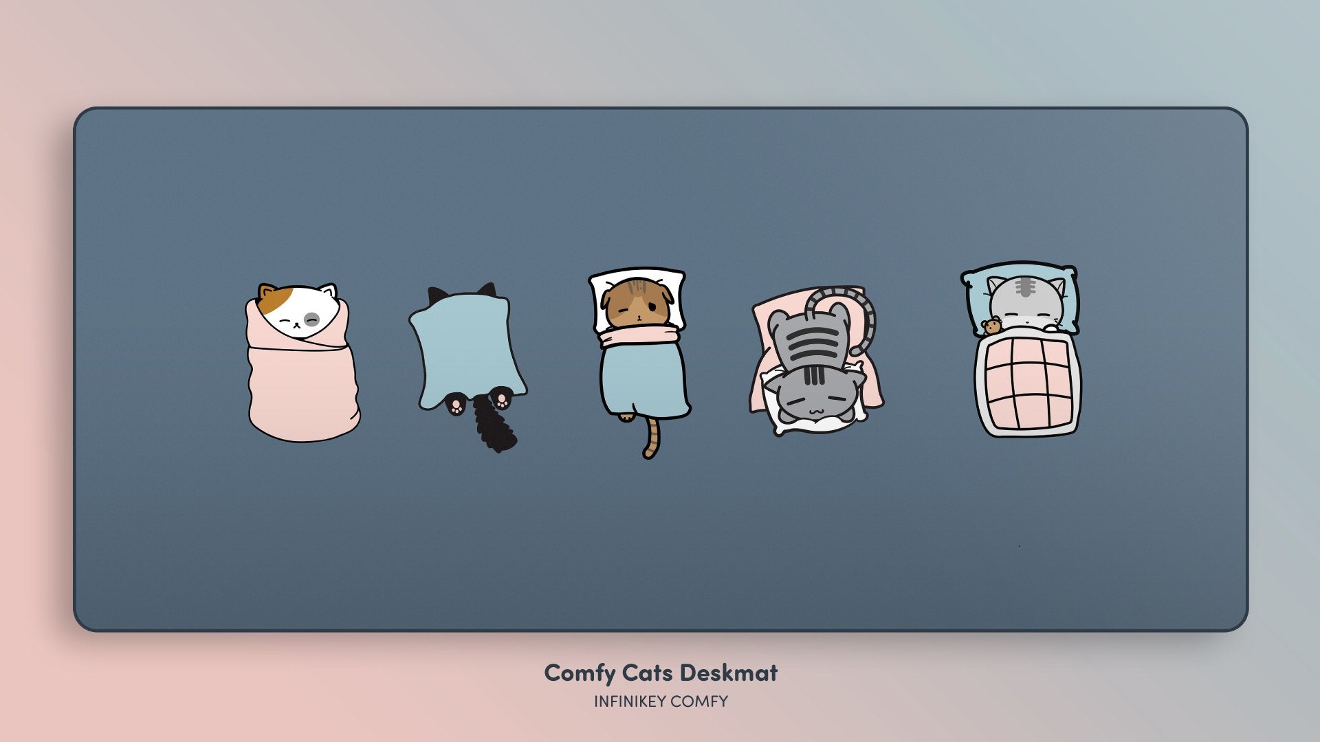 (In Stock) Infinikey Comfy & Deskmats