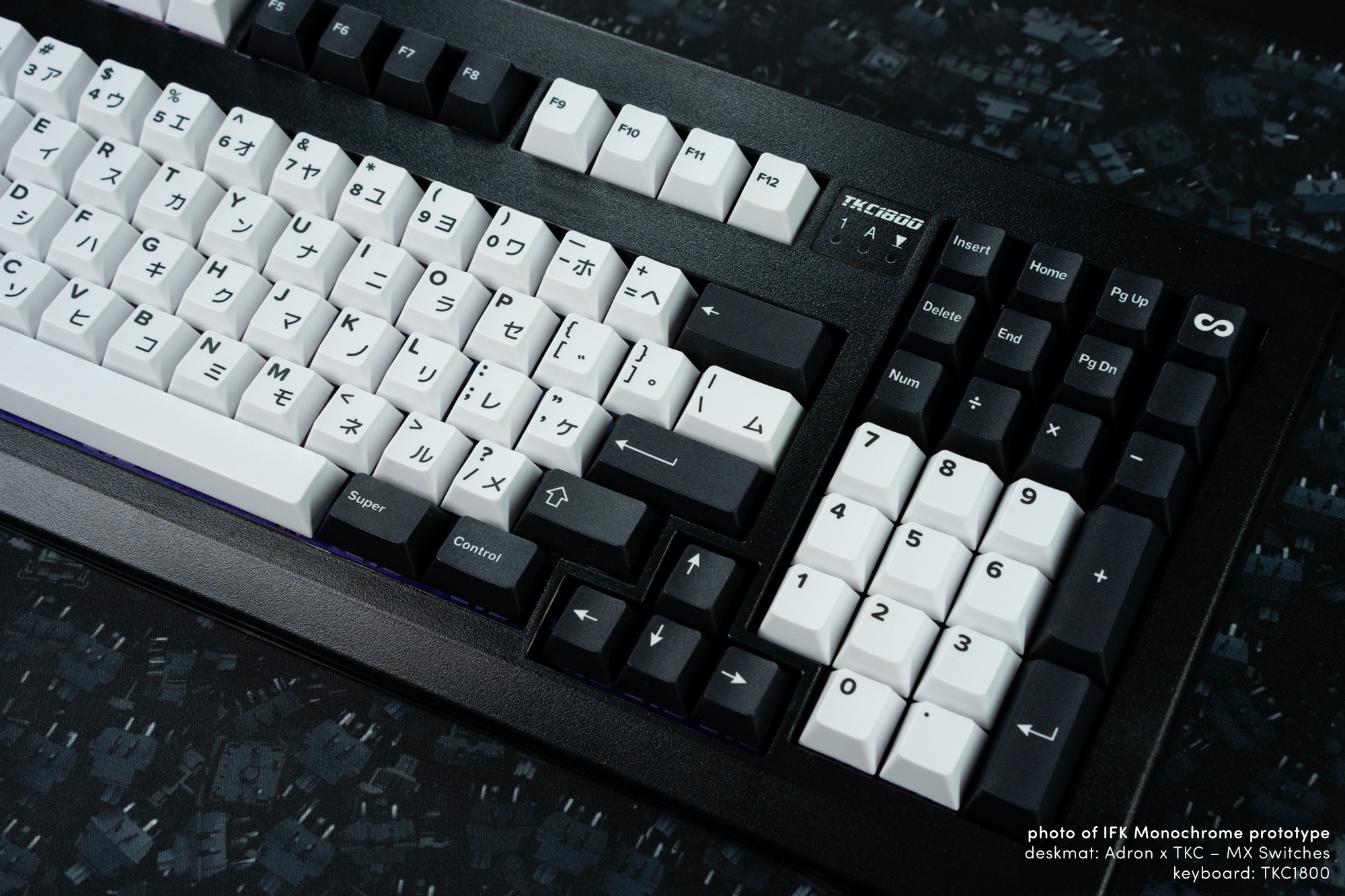 (Group Buy) Infinikey Monochrome