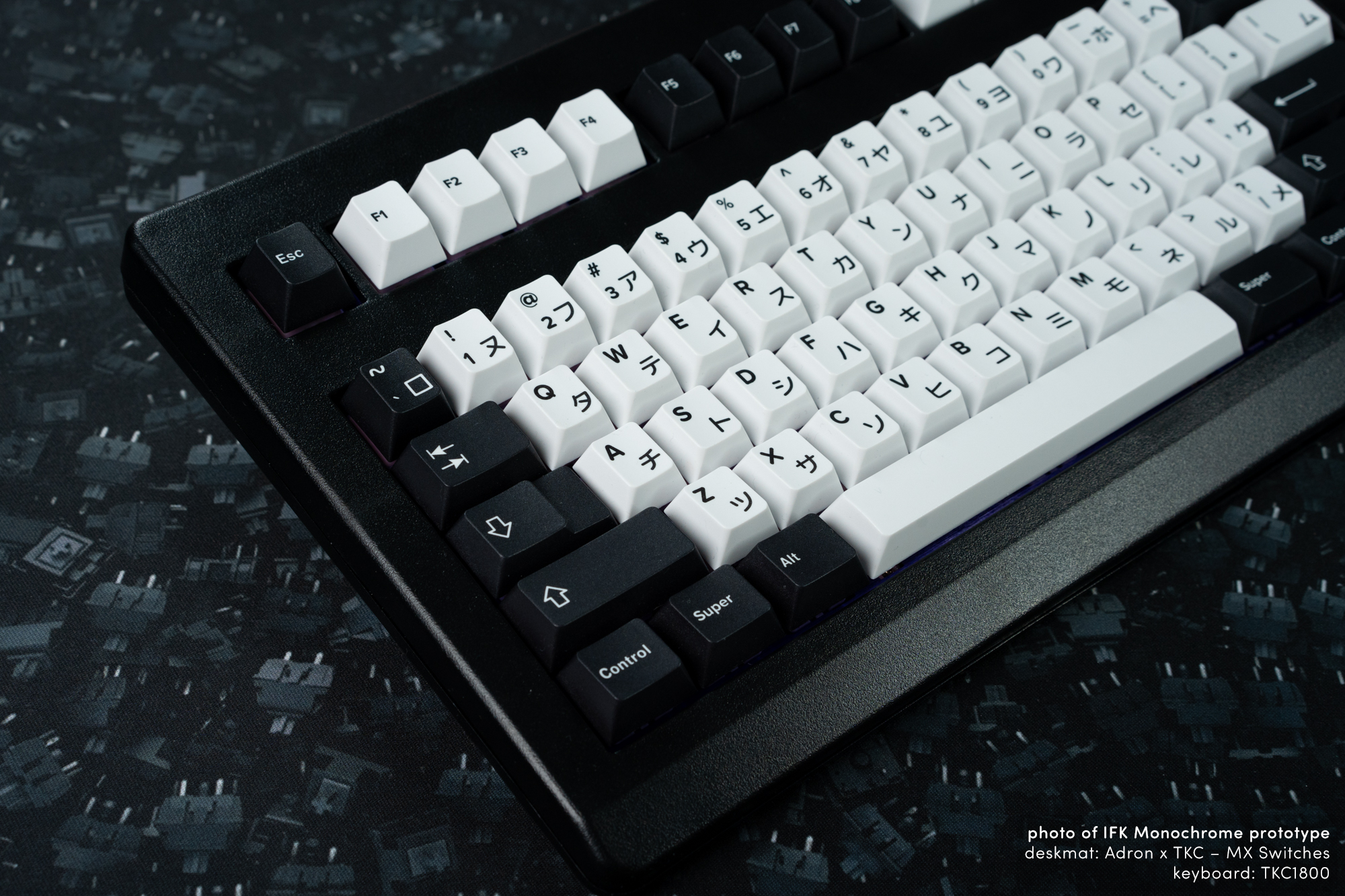 (Group Buy) Infinikey Monochrome